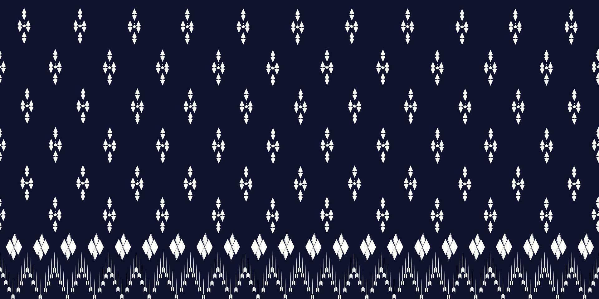 Ethnic geometric pattern, traditional design pattern used for skirt, wallpaper, clothing, wrap, batik, fabric, clothing, fashion, embroidery, seamless pattern. vector illustration.