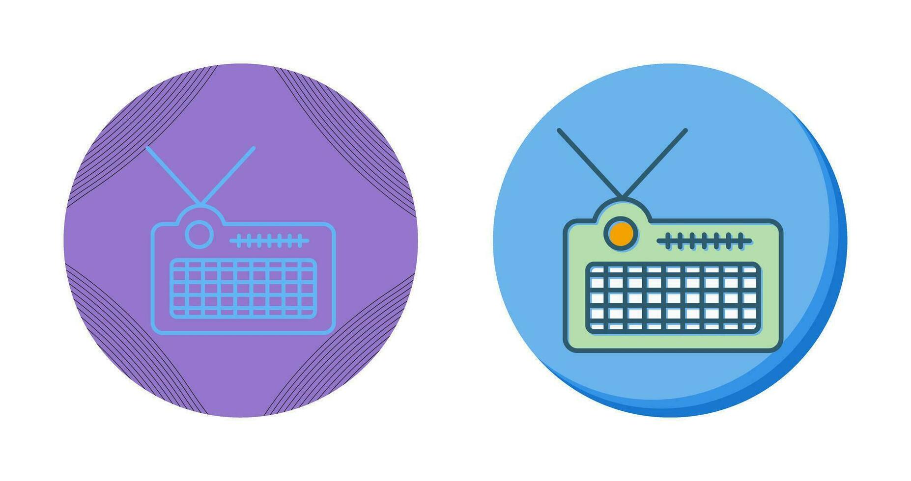 Radio Vector Icon