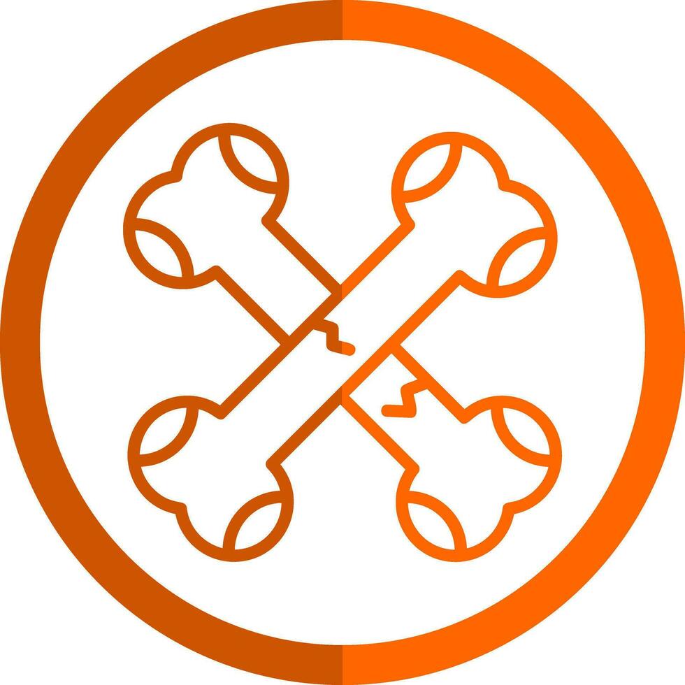 Bones Vector Icon Design