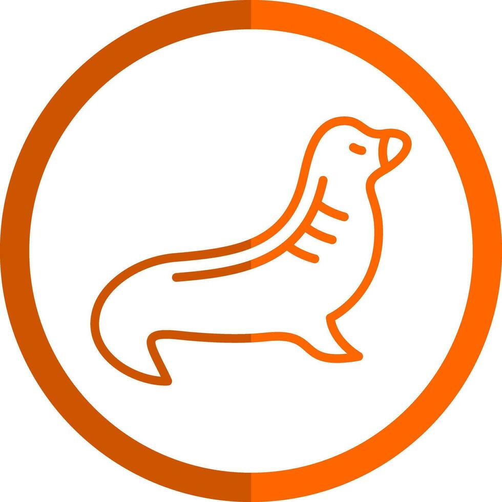 focas vector icono diseño