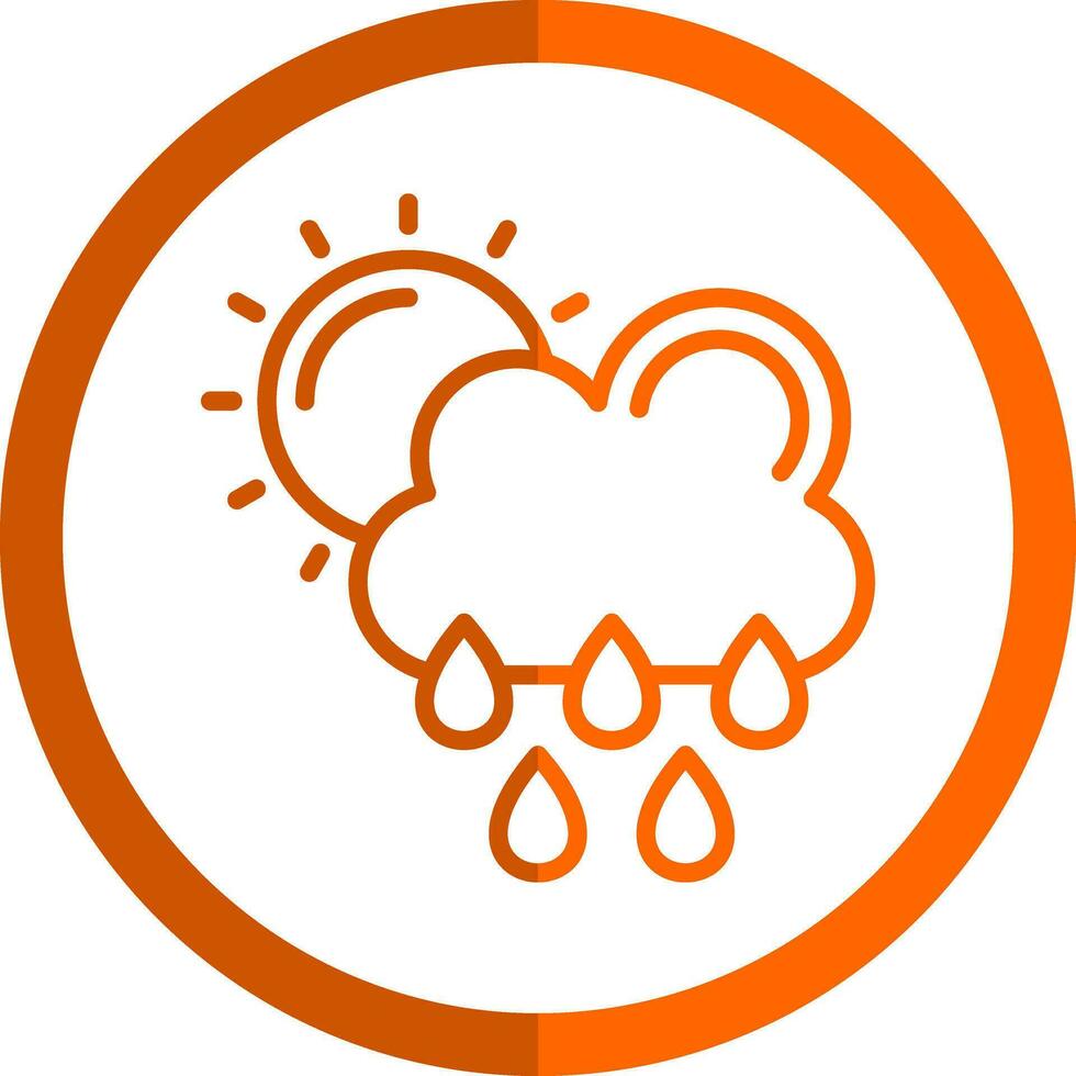 Rainy Day Vector Icon Design