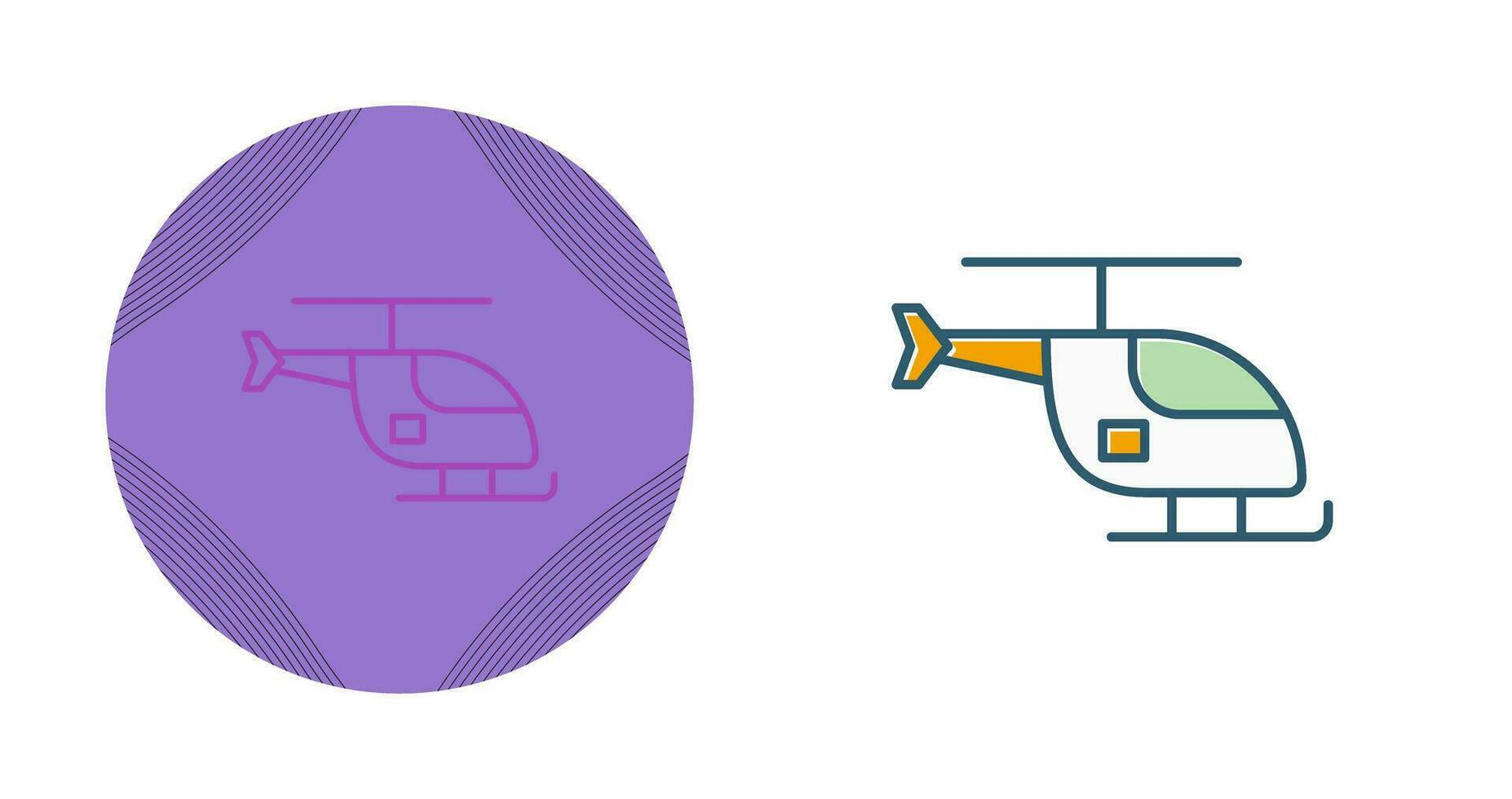 Helicopter Vector Icon