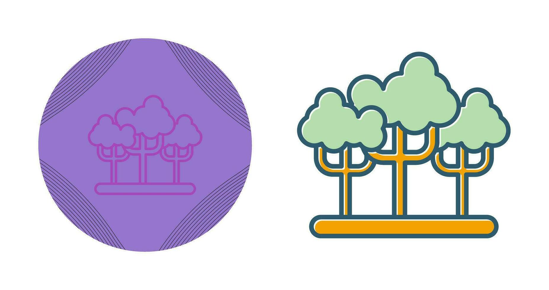 Forest Vector Icon