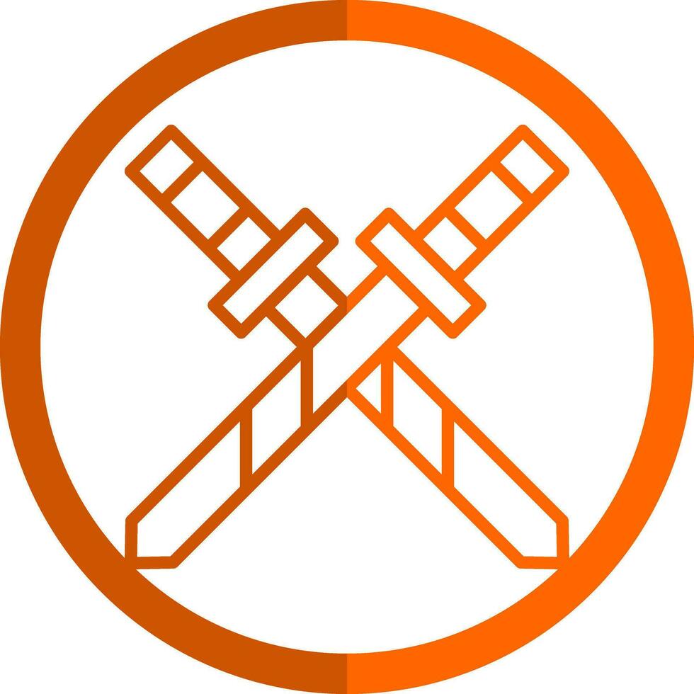 Katana Vector Icon Design