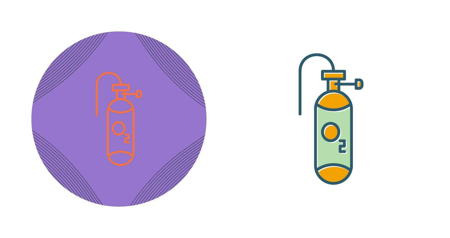 Oxygen Tank Vector Icon