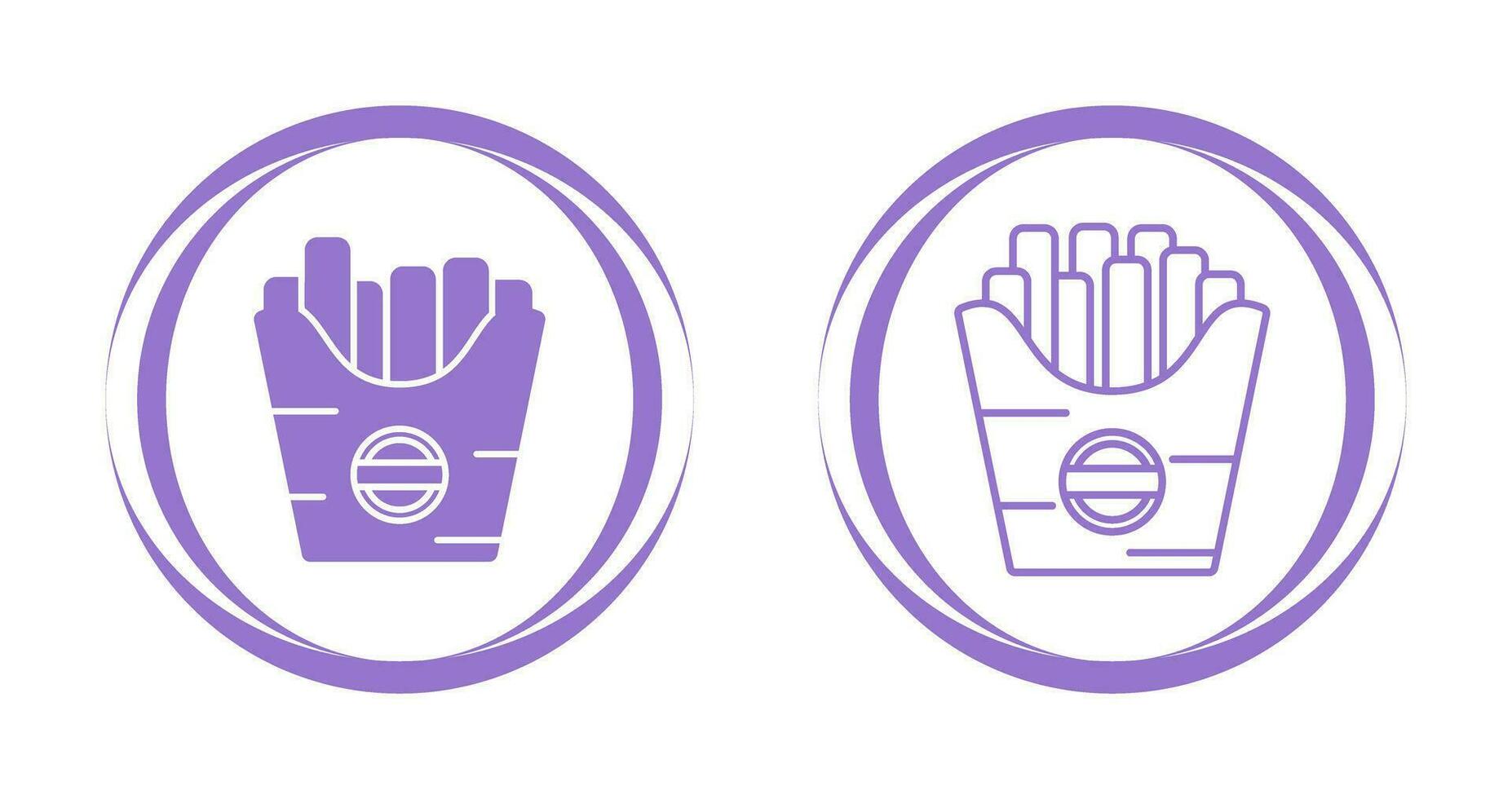 French Fries Vector Icon