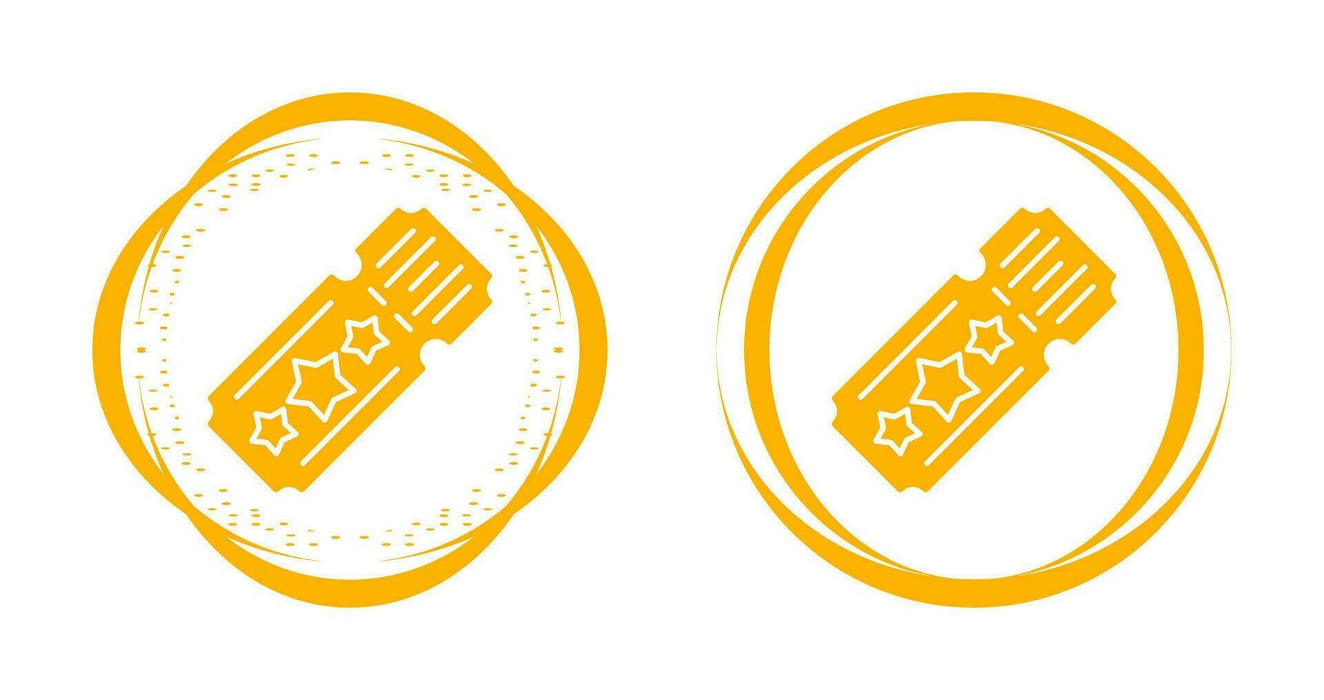 Ticket Vector Icon