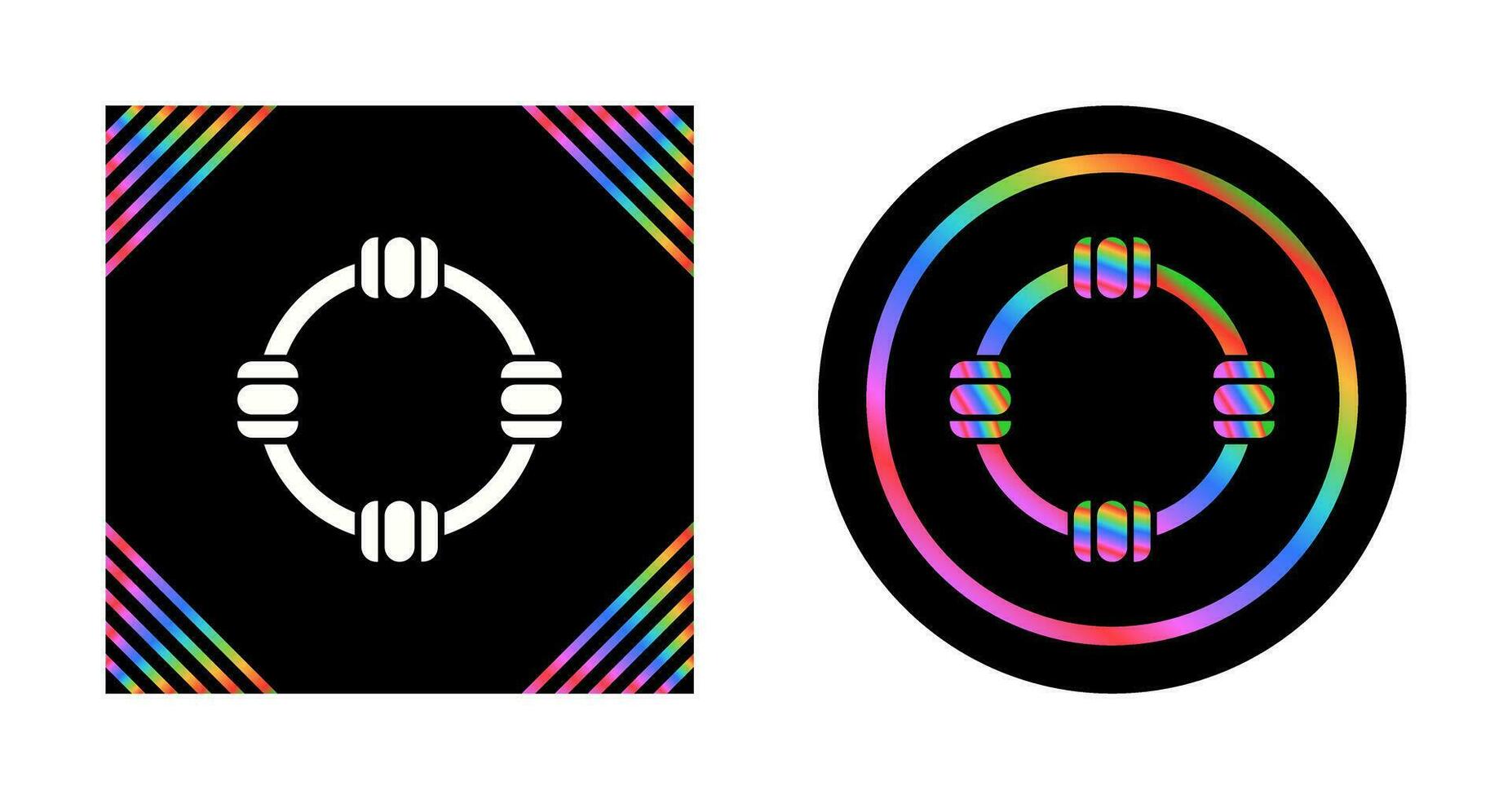 Hula Hoop Vector Icon