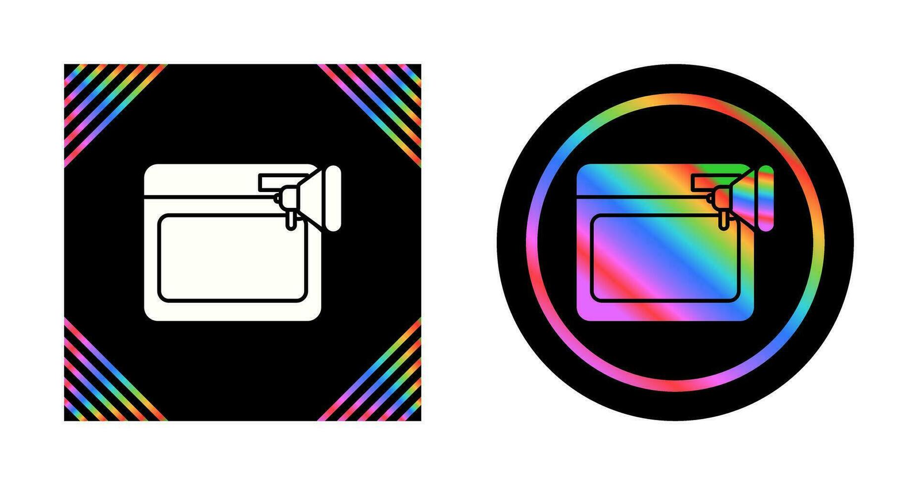 Native Advertising Vector Icon