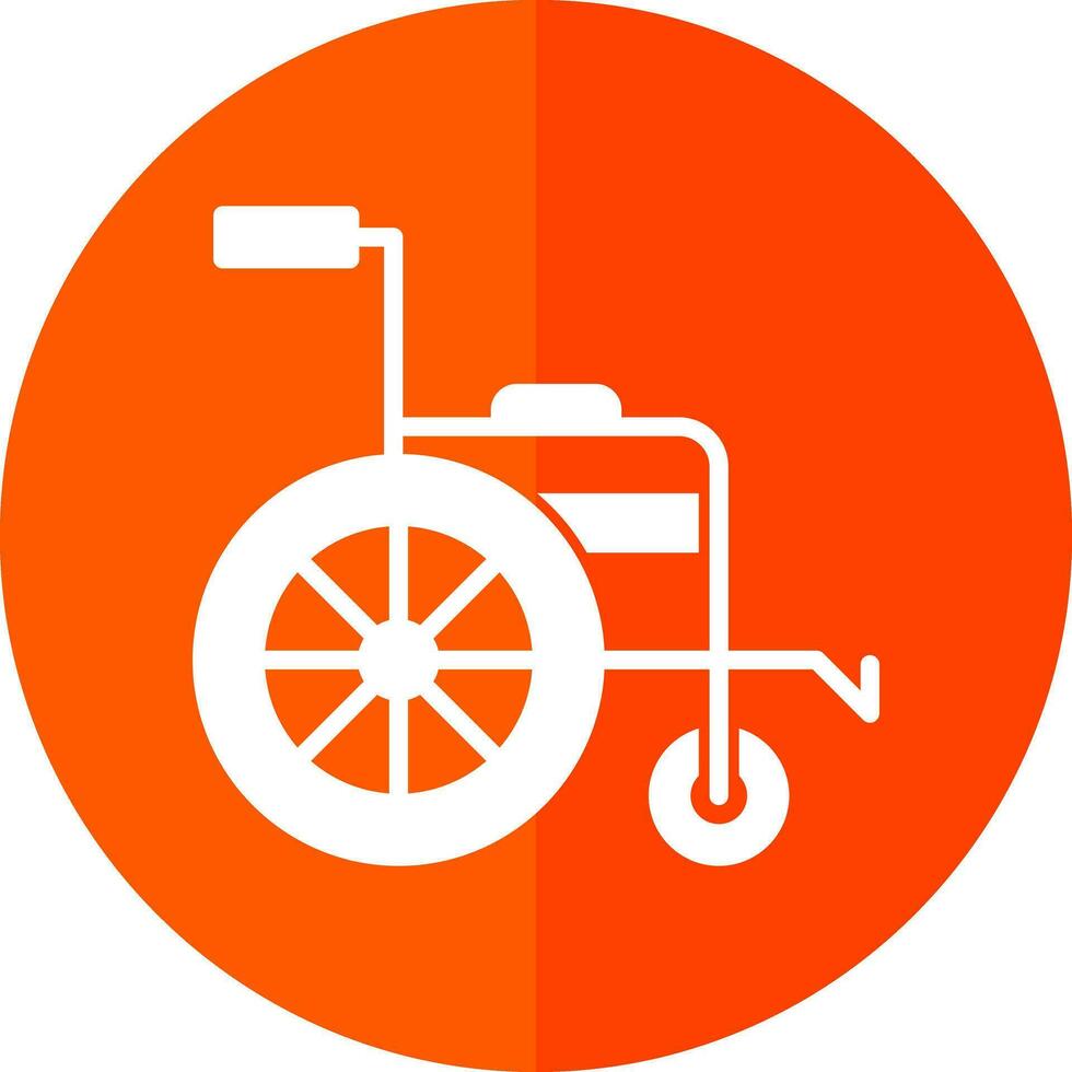 Wheelchair Vector Icon Design