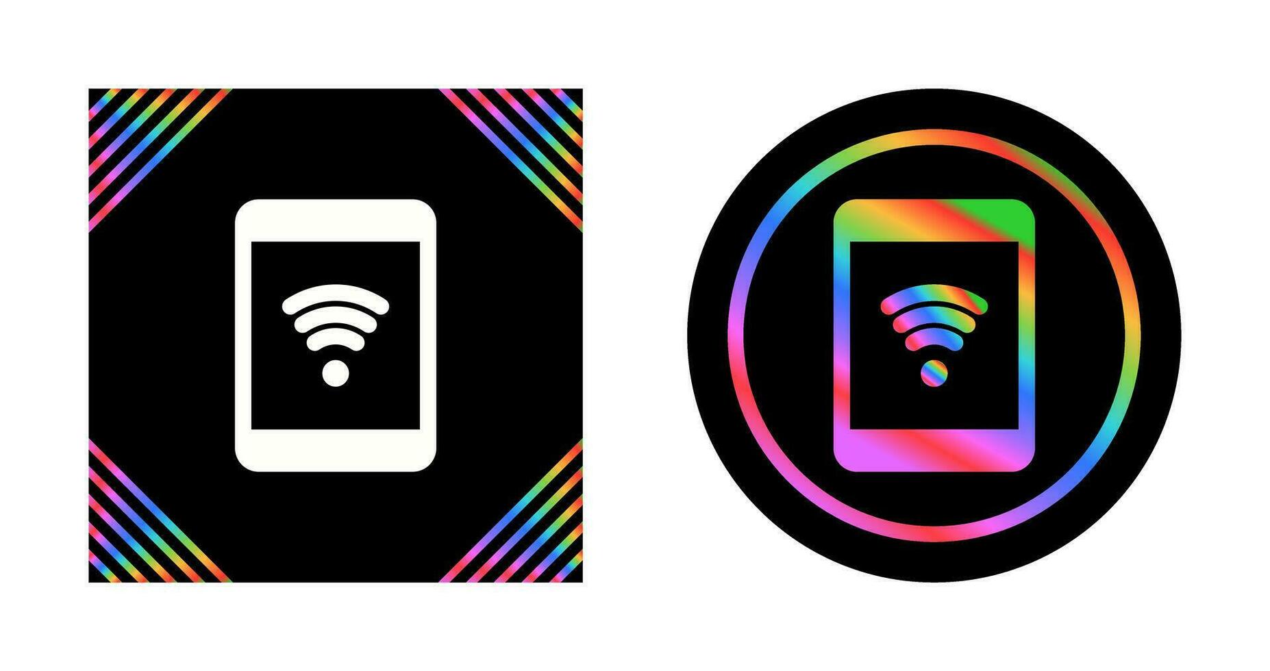Phone With Signal Vector Icon