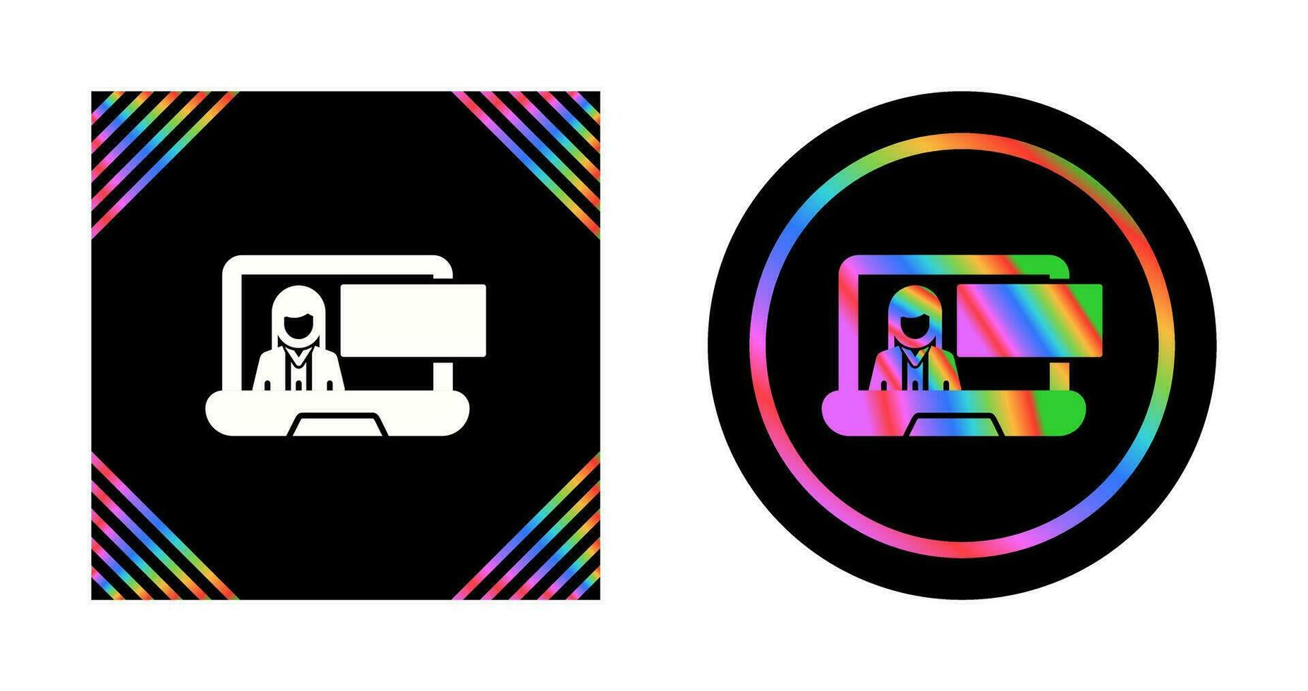 Subscriber Model Vector Icon