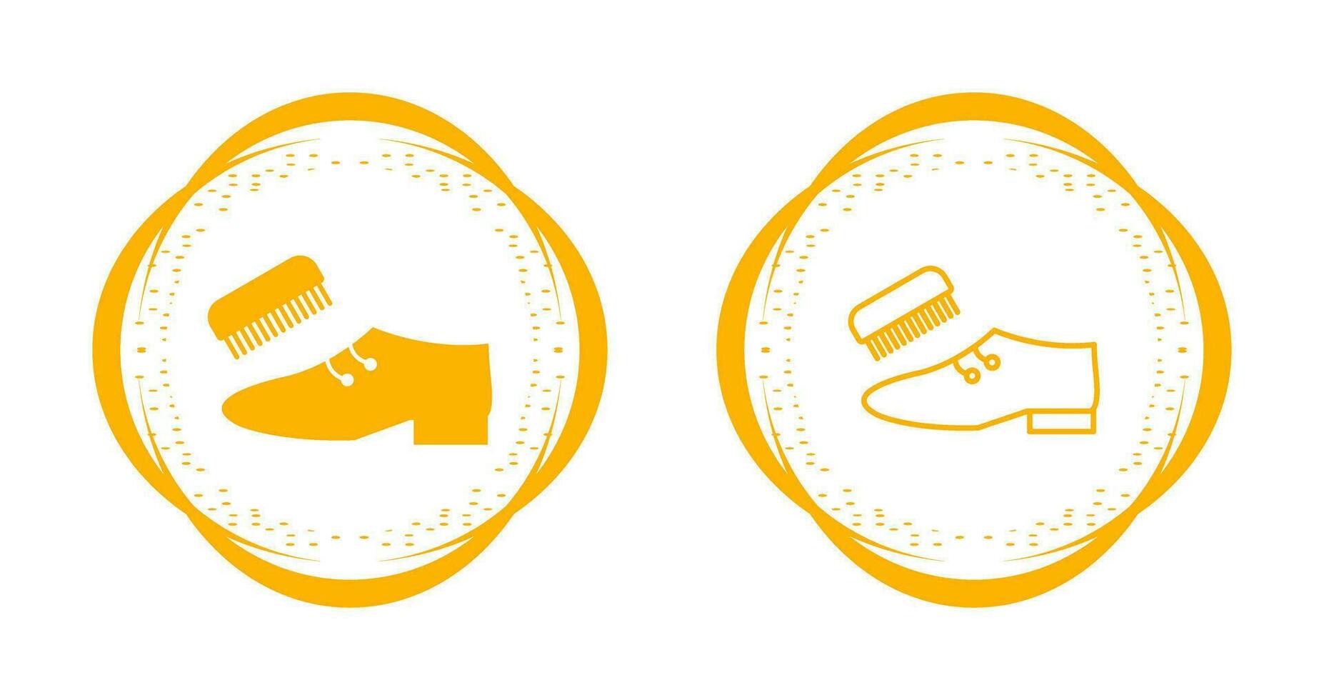 Shoe Polishing Vector Icon