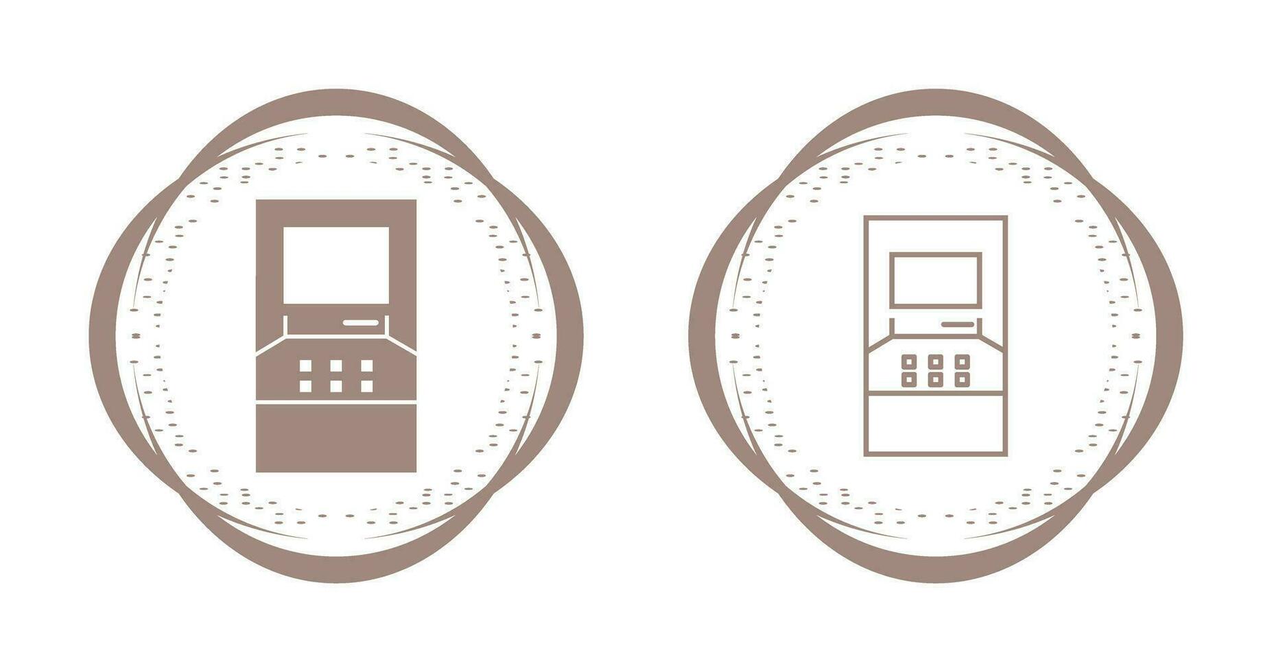 ATM Machine Vector Icon