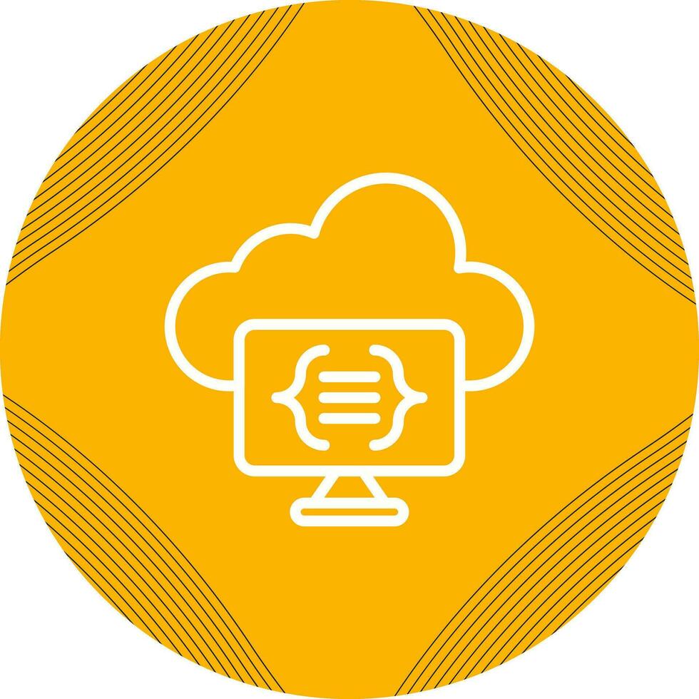 Serverless Computing Vector Icon