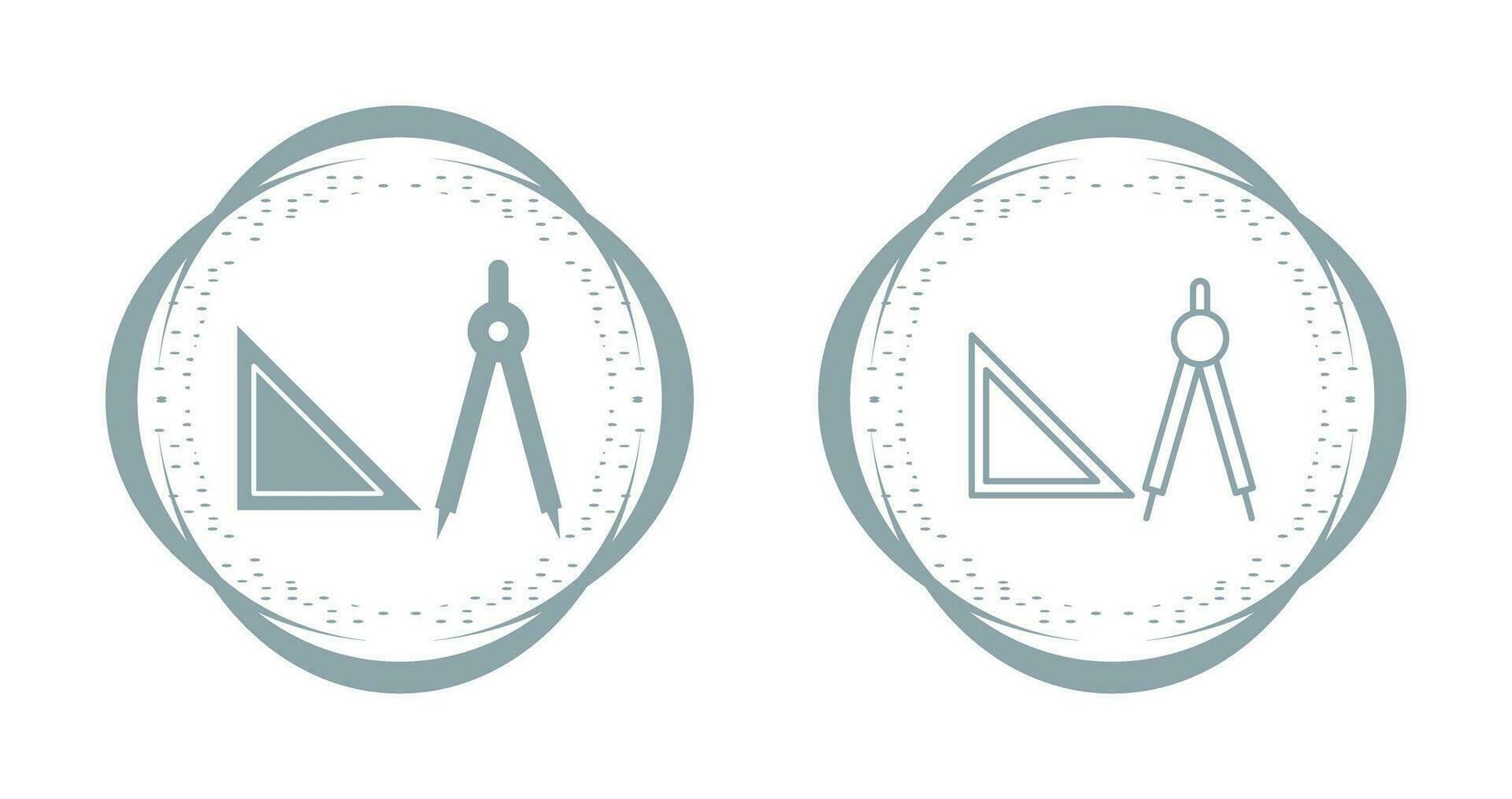 Geometry Tools Vector Icon