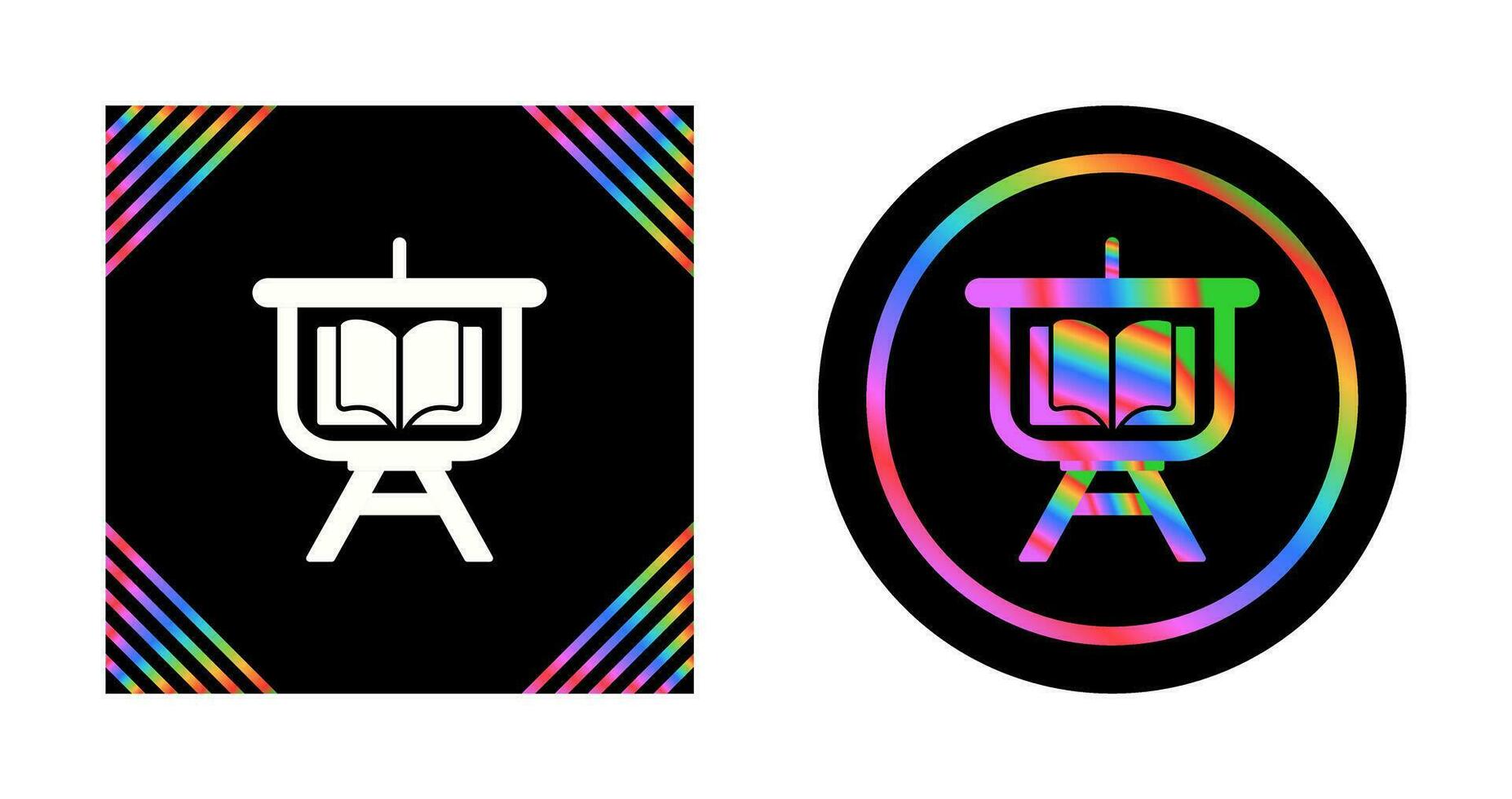 Education Presentation Vector Icon