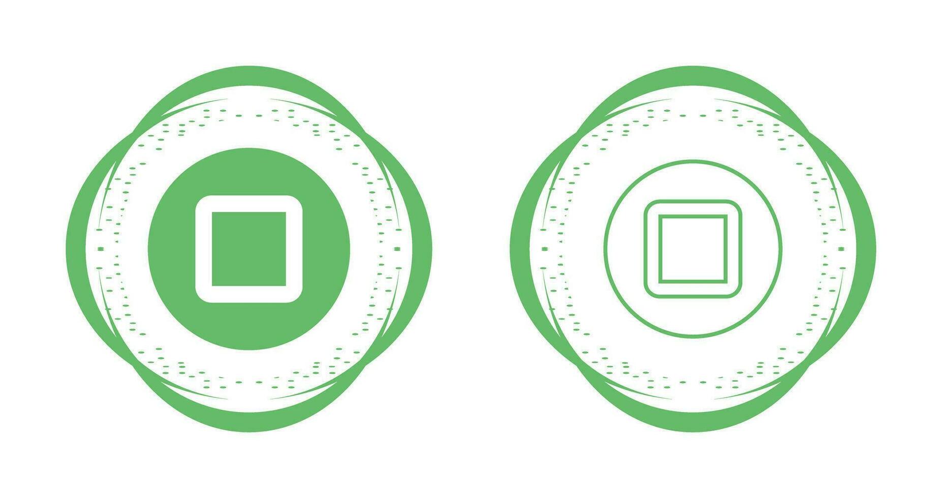 Stop Vector Icon