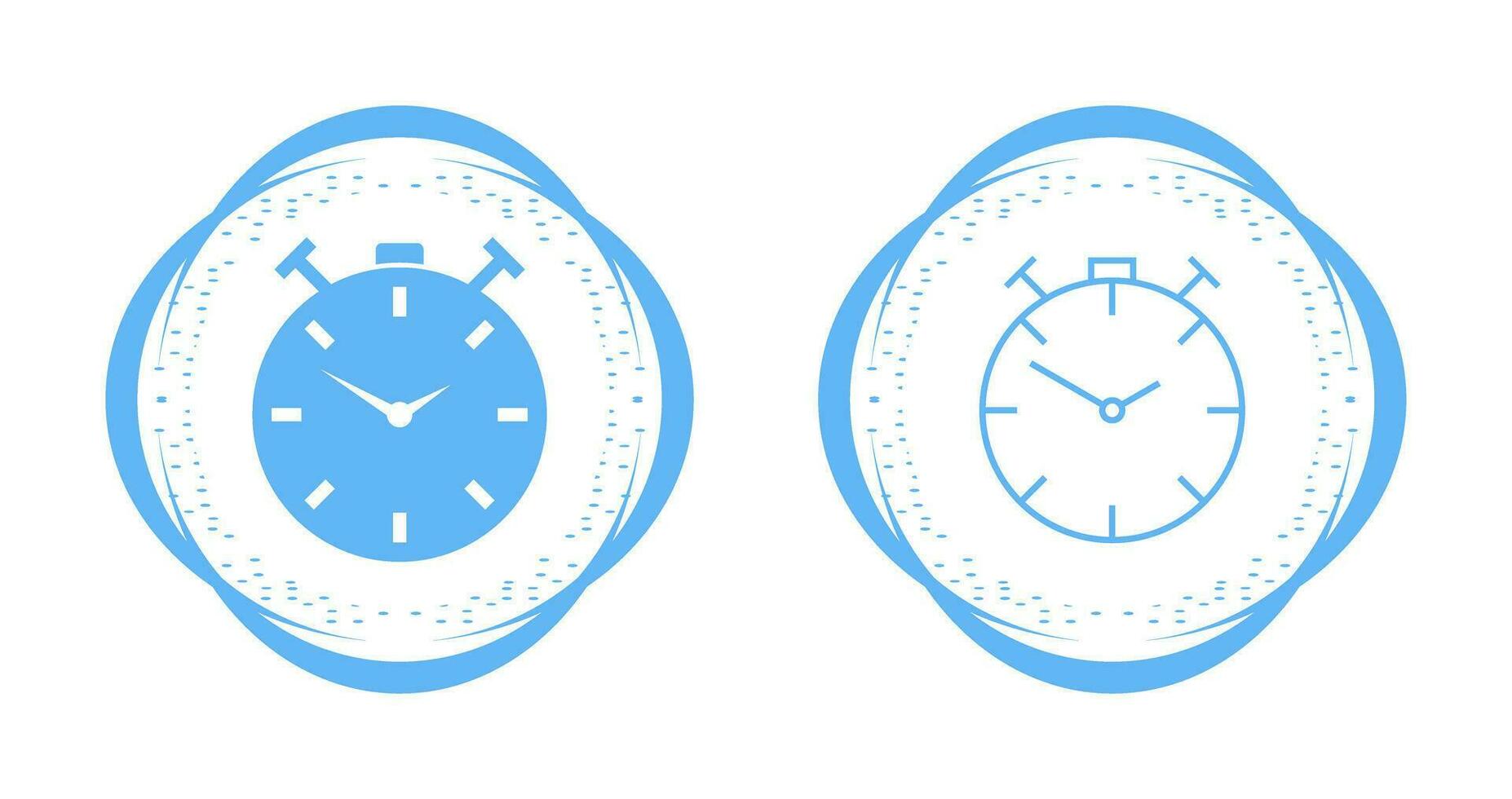 icono de vector de reloj