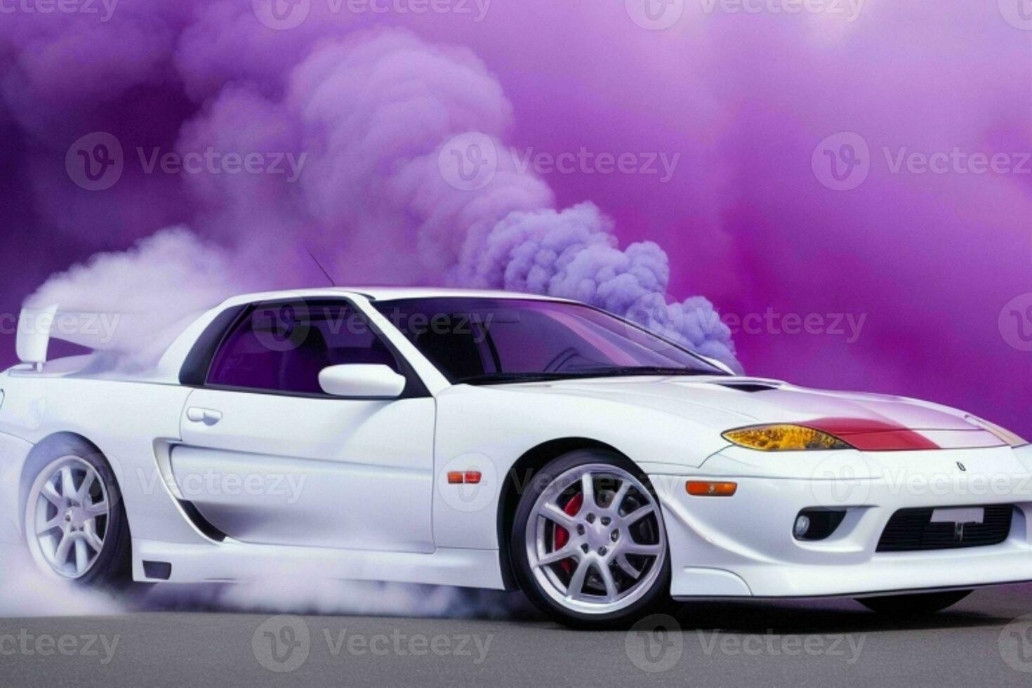 Sport car Mitsubishi 3000gt Muscle Car. Pro Photo