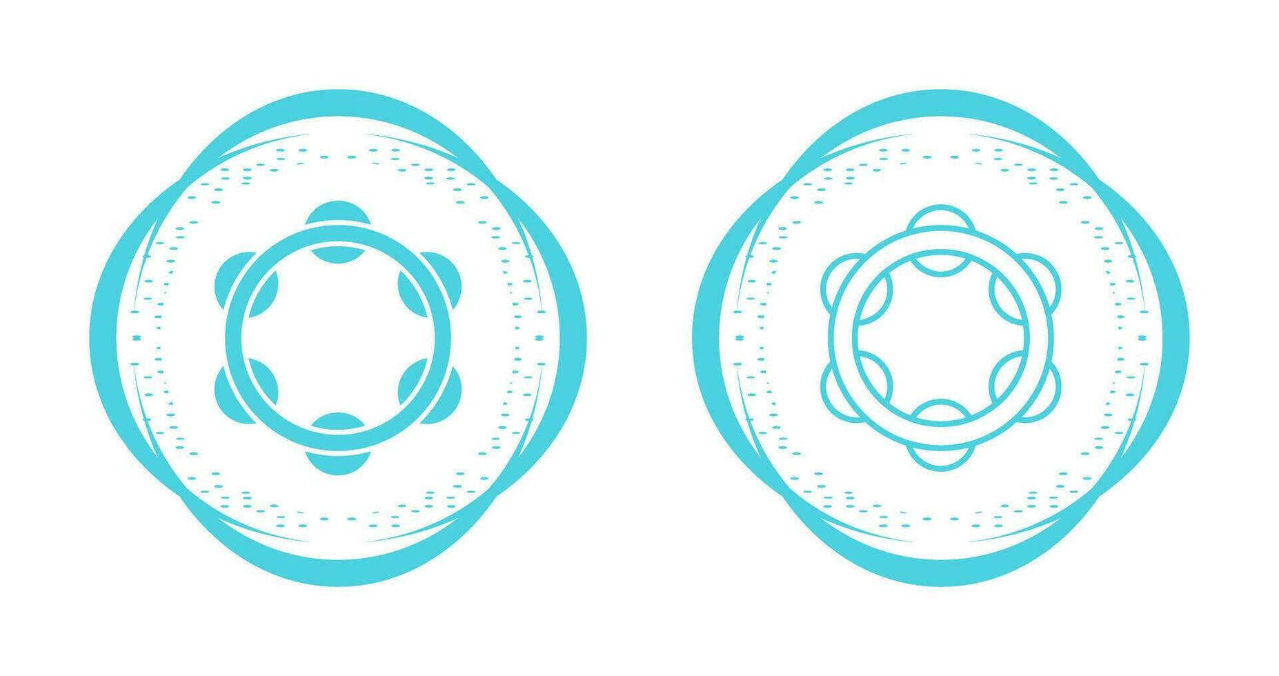 Tambourine Vector Icon