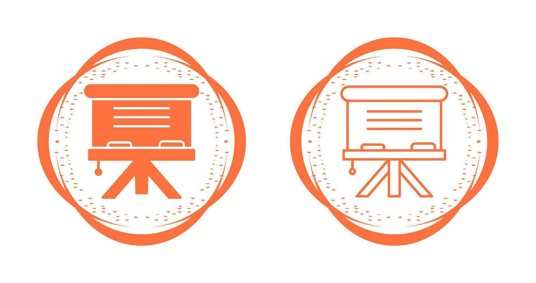 Whiteboard Vector Icon