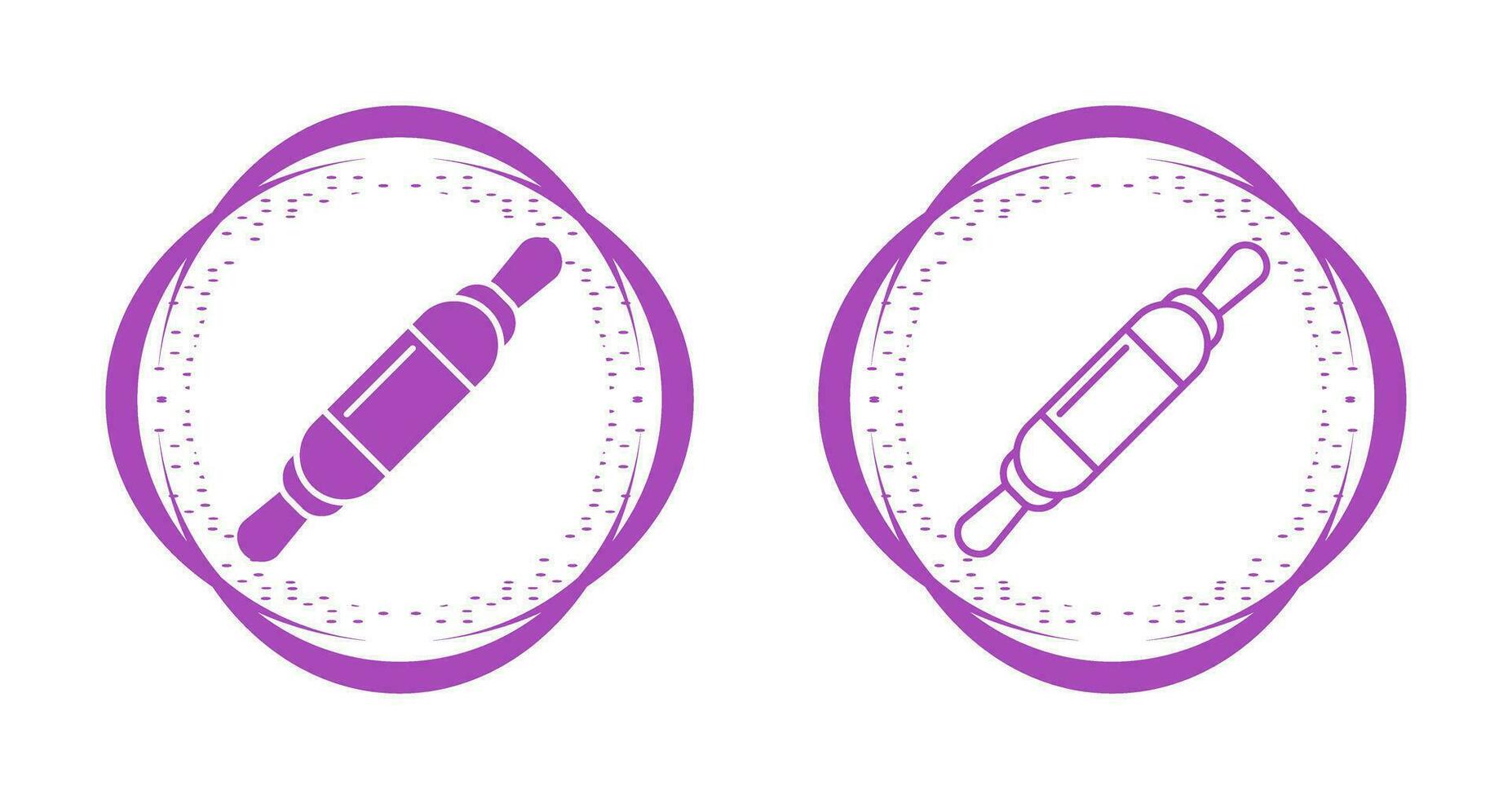 Rolling Pin Vector Icon