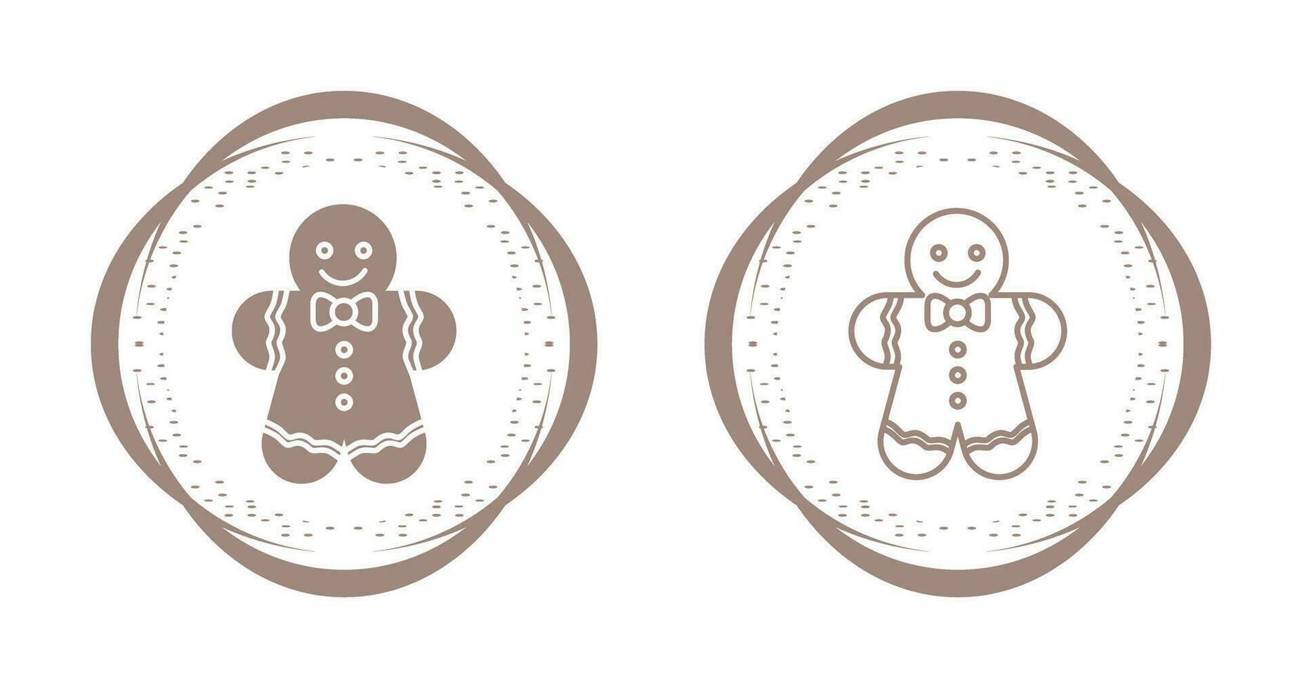 Gingerbread Vector Icon