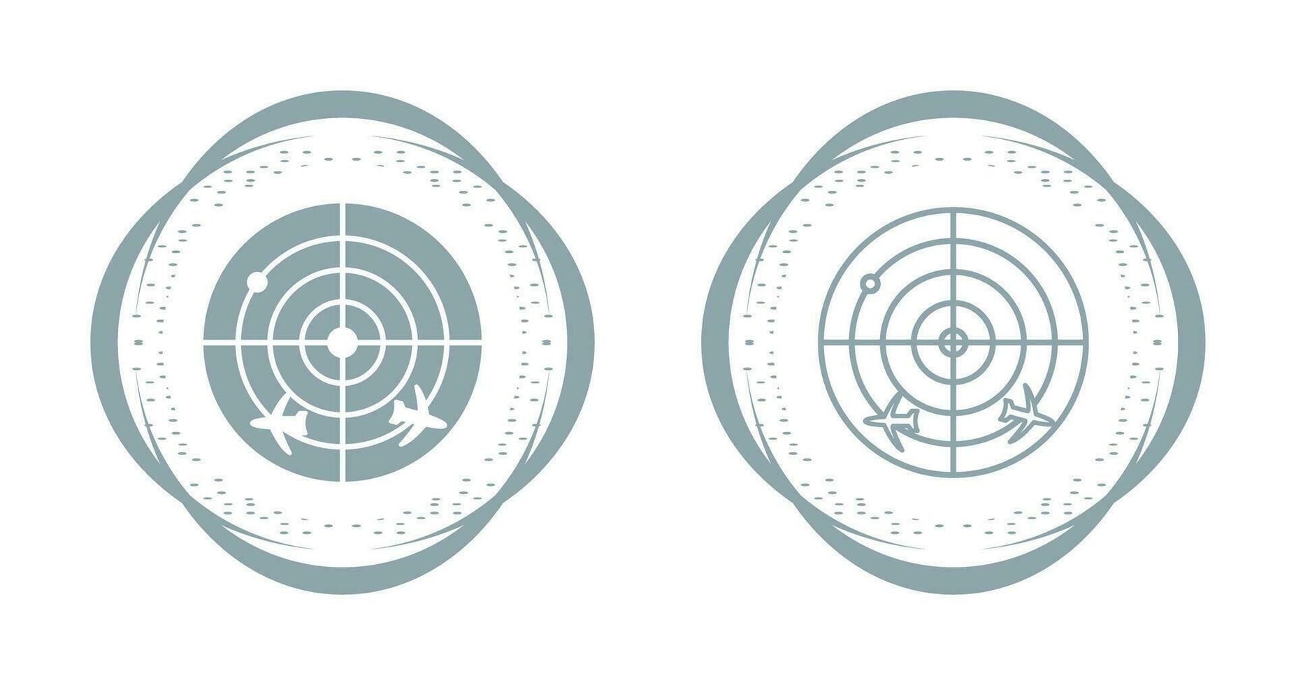 Radar Screen Vector Icon