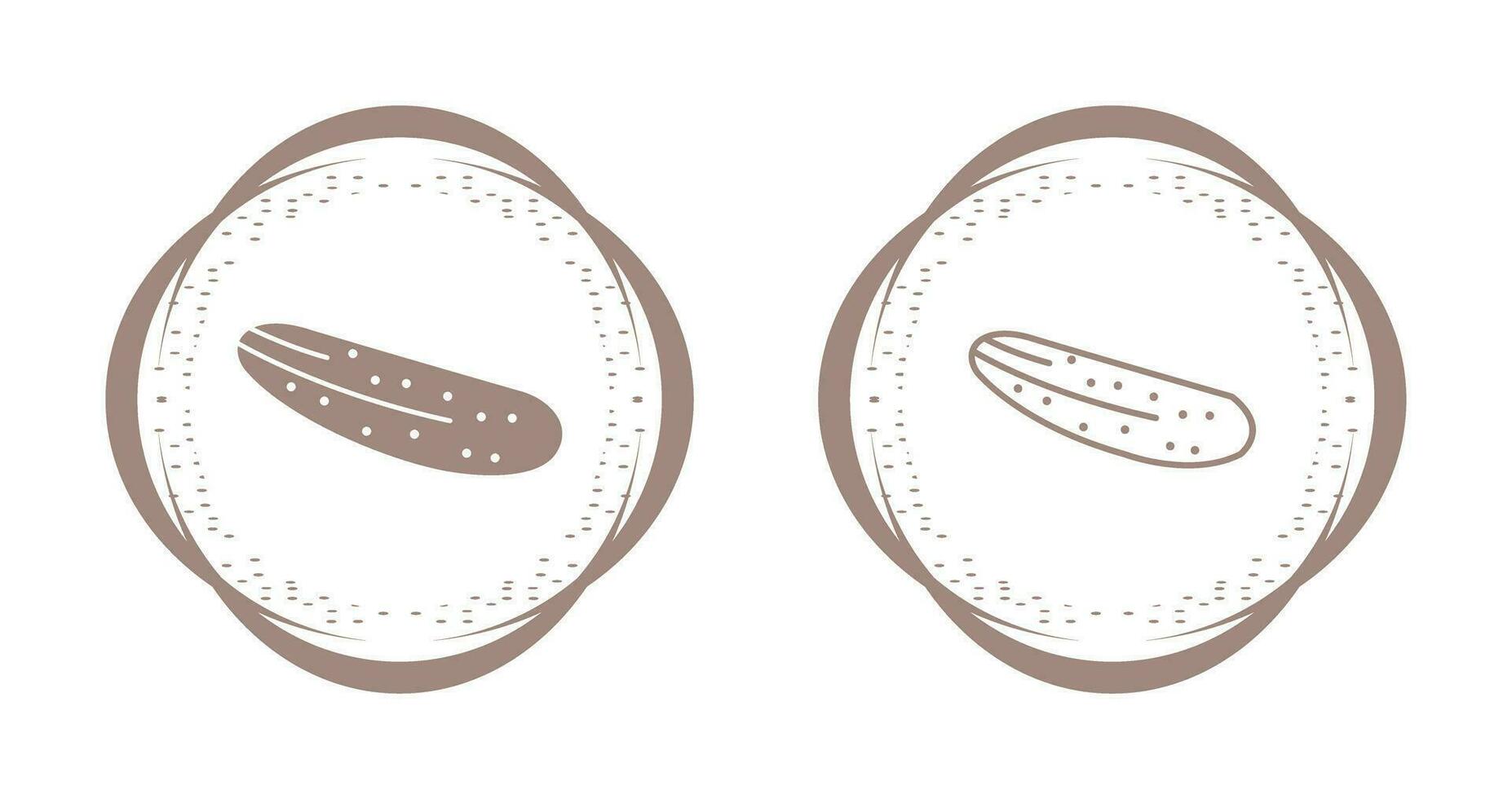 Cucumber Vector Icon