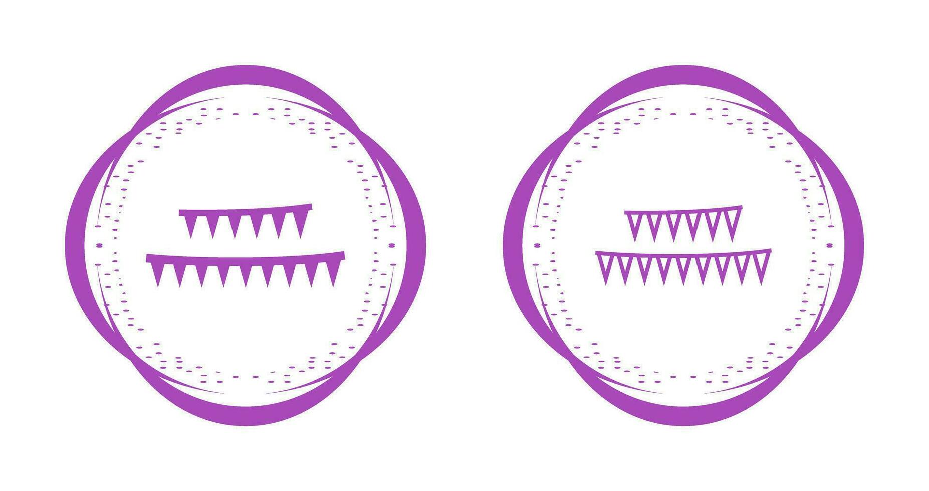 Celebration Flags Vector Icon
