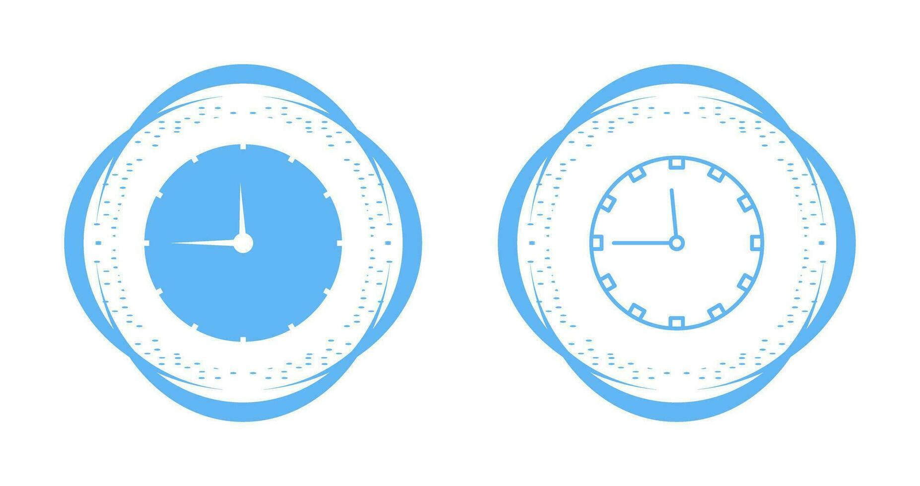 Wall Clock Vector Icon