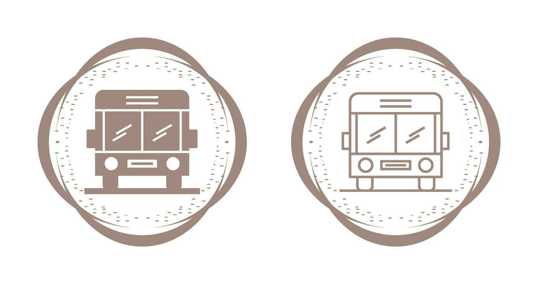 School bus Vector Icon