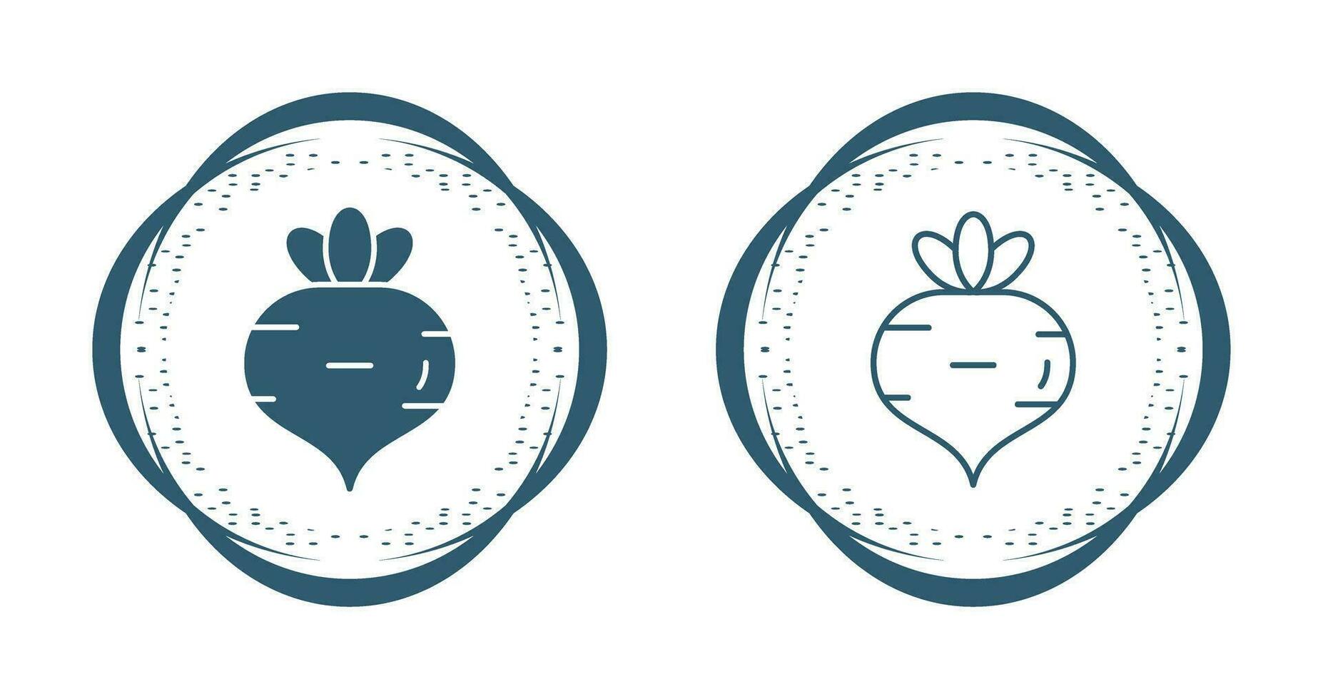 Turnip Vector Icon