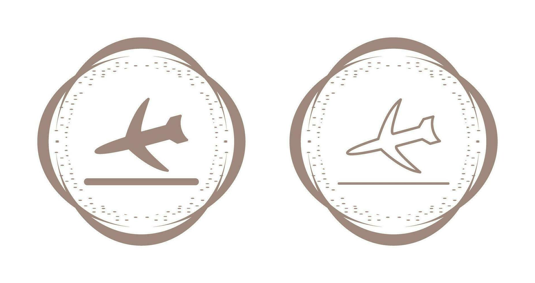 Flight Landing Vector Icon