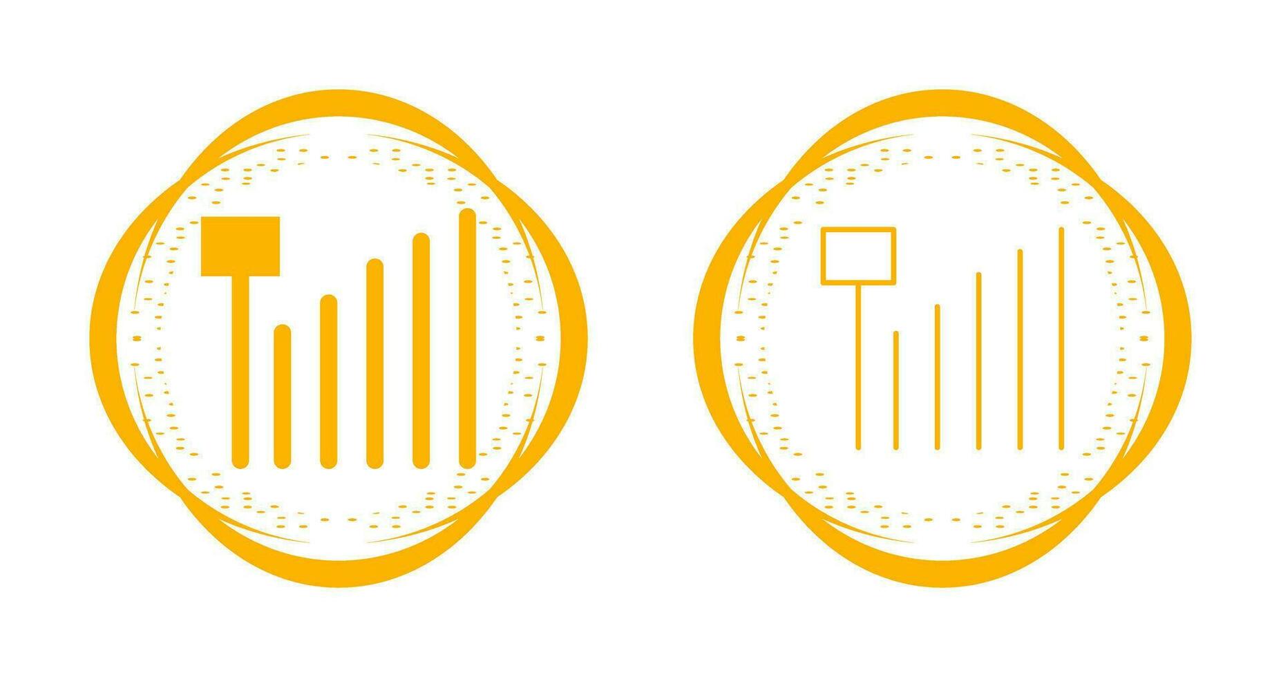 Mobile Signal Strength Vector Icon