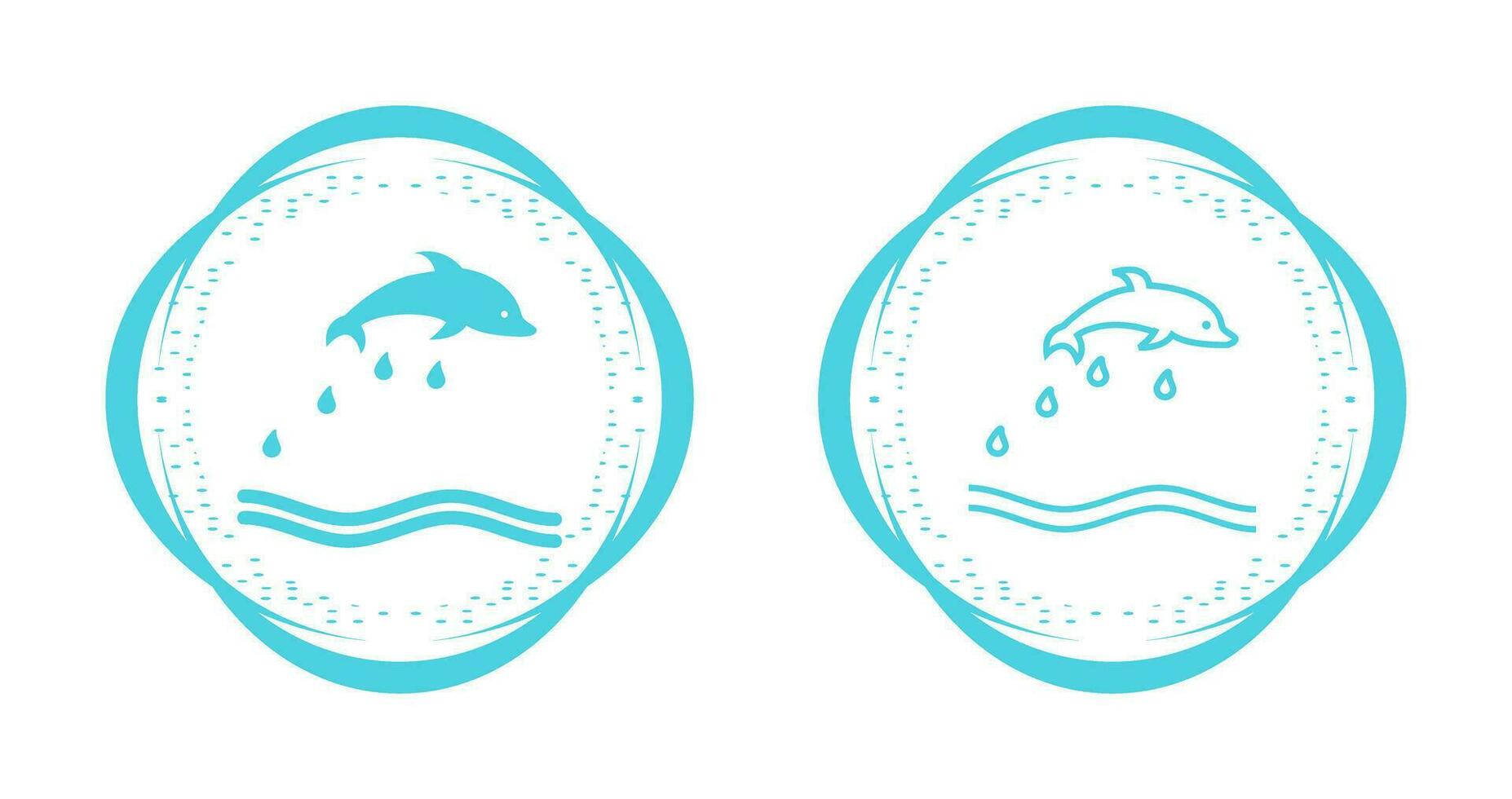 Dolphin Vector Icon