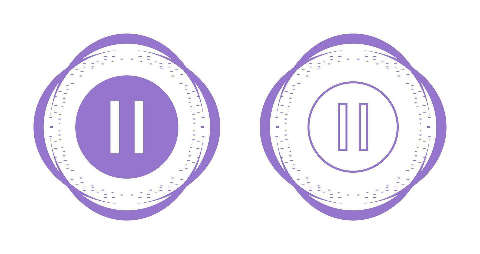 Pause Vector Icon