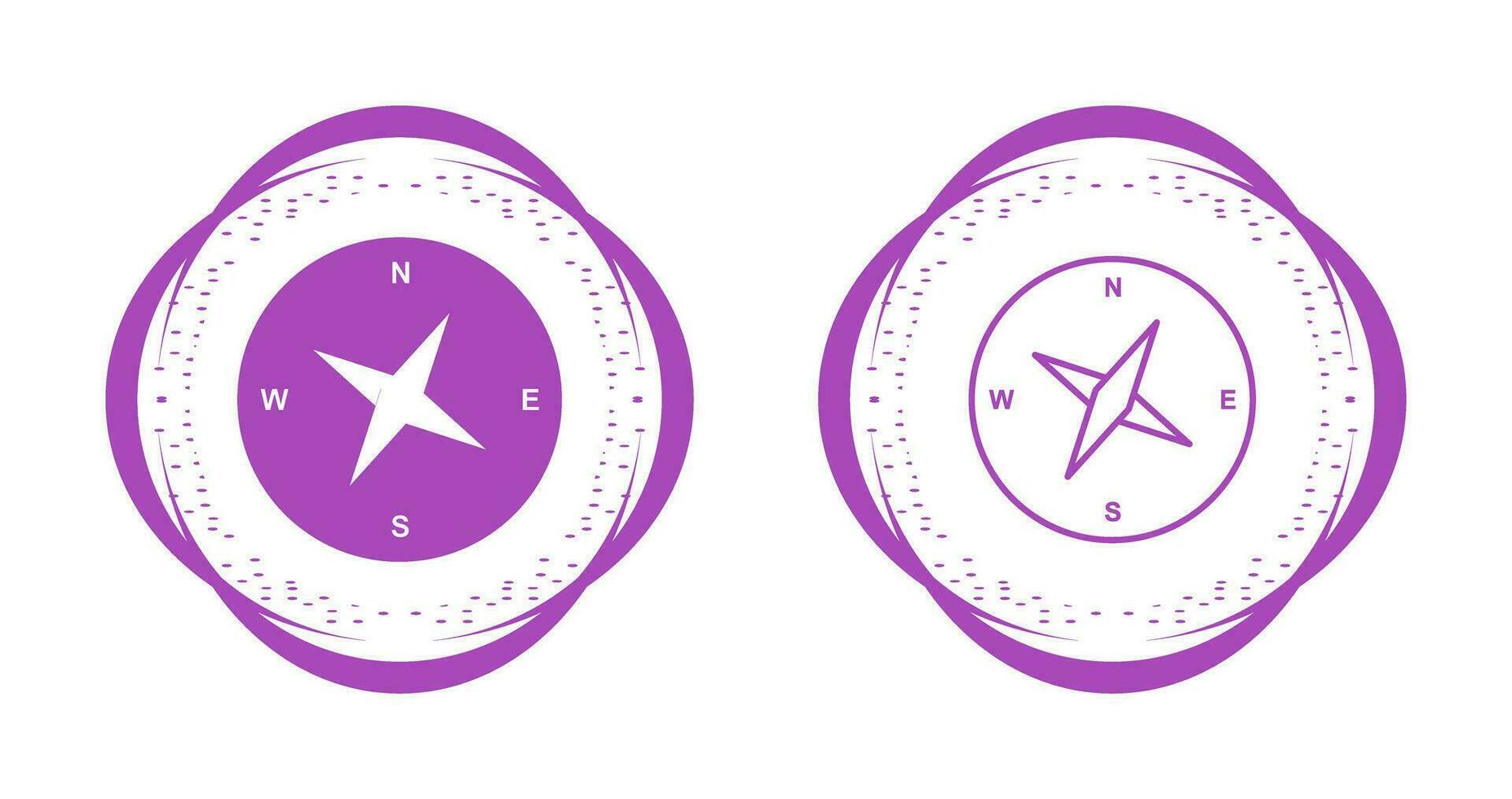 Compass Vector Icon