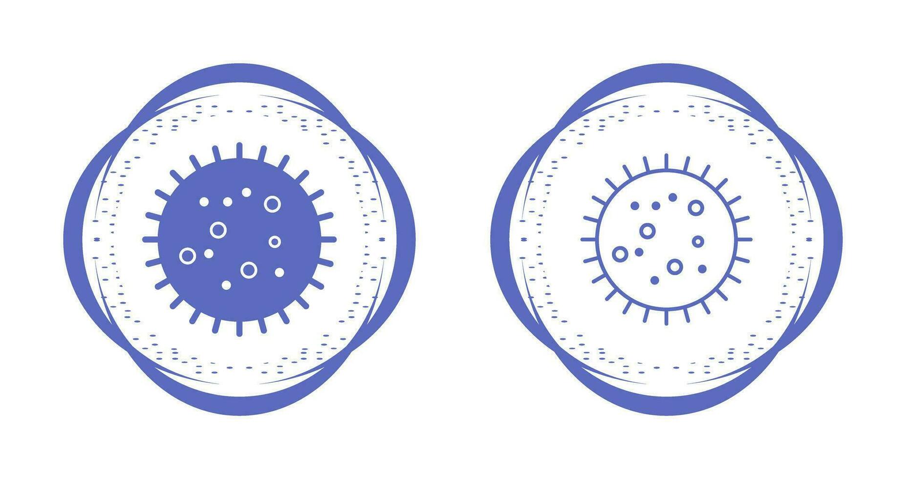 Bacteria in Slide Vector Icon