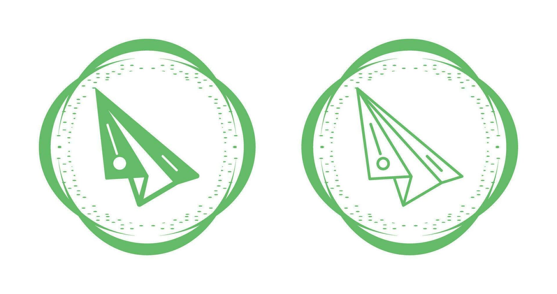 Paper Plane Vector Icon