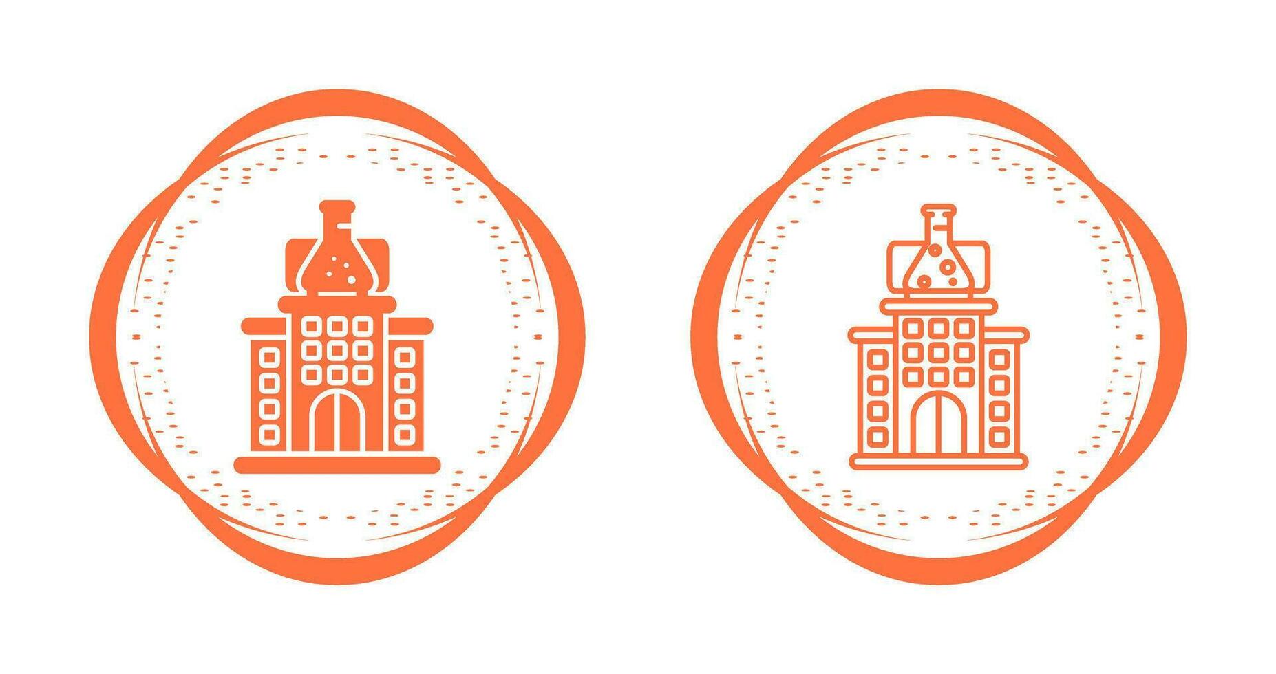 Research Center Vector Icon