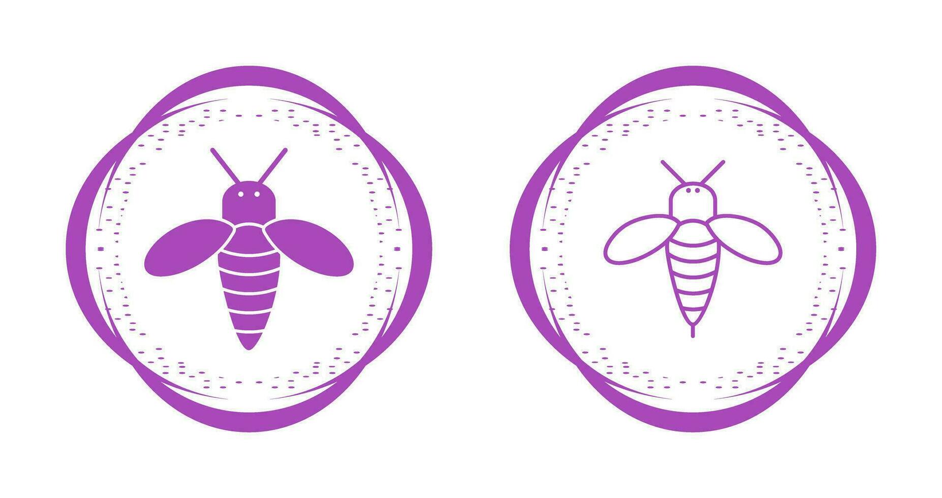 Honey Bee Vector Icon