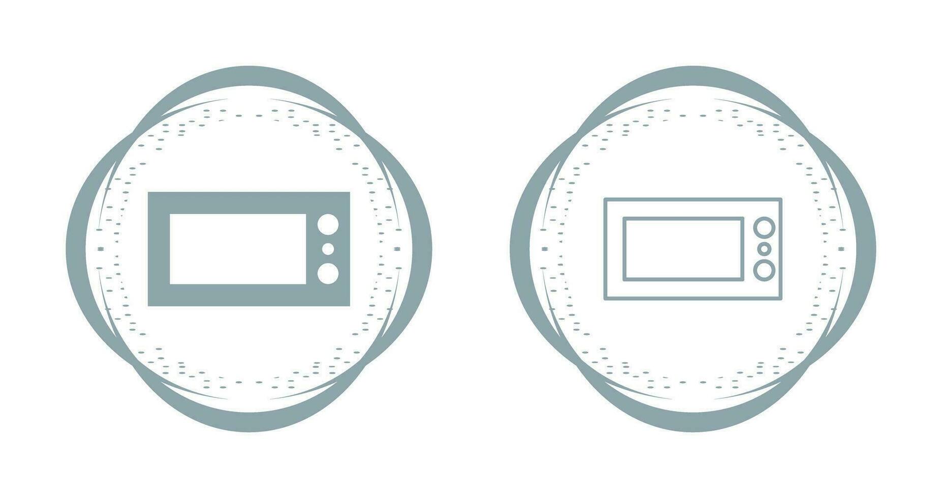 Microwave Vector Icon