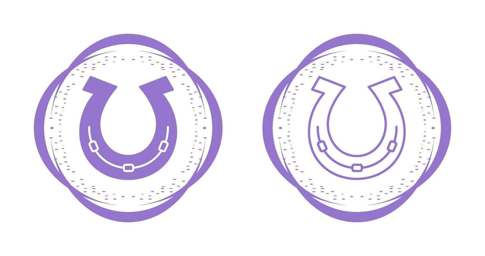 Horse Shoe Vector Icon