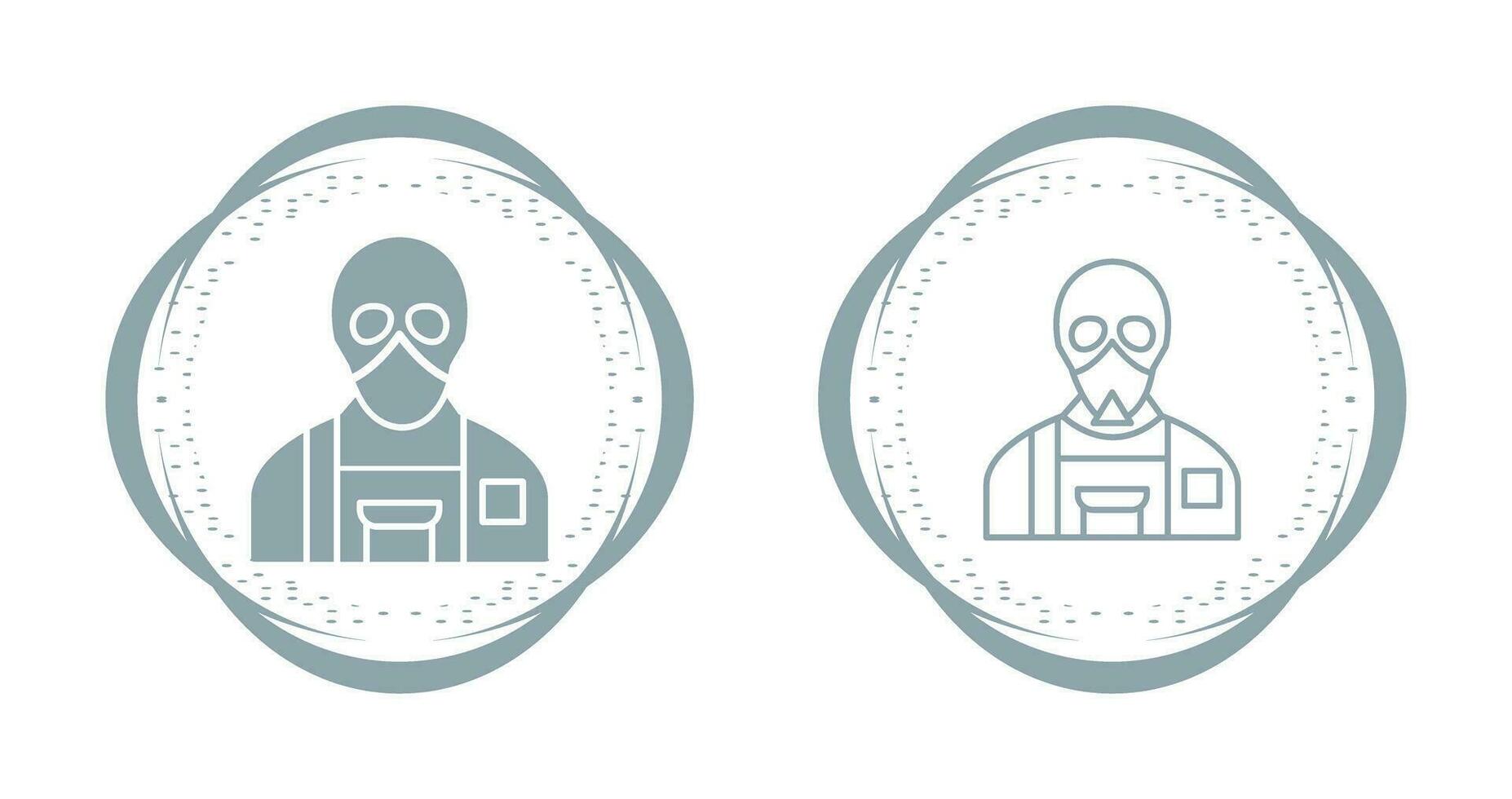 Gas Mask Vector Icon