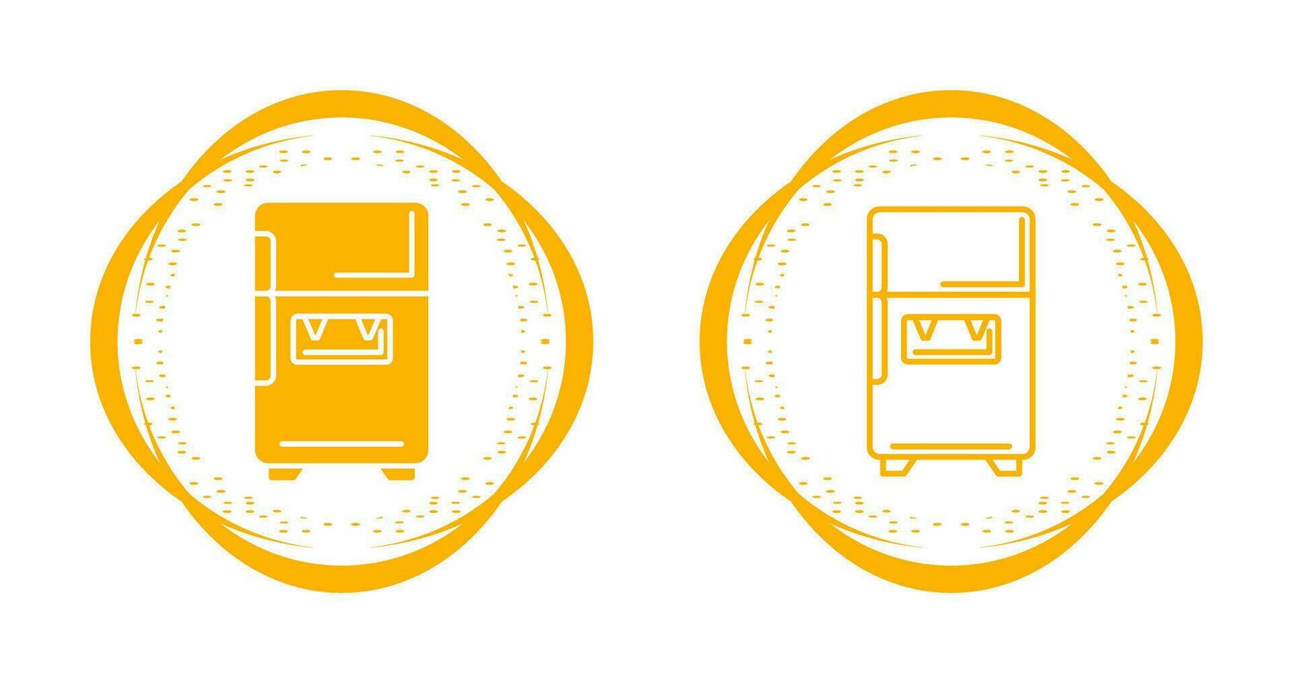 Refrigerator Vector Icon