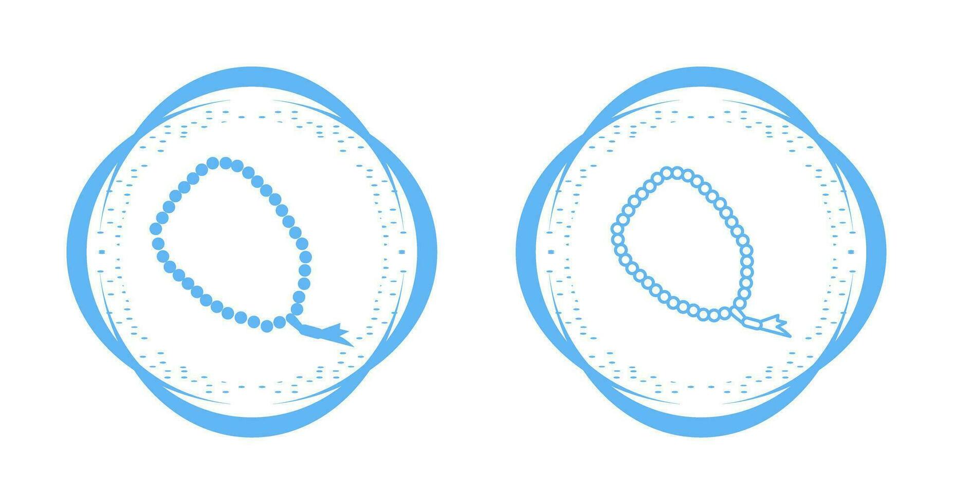 Prayer Beads Vector Icon