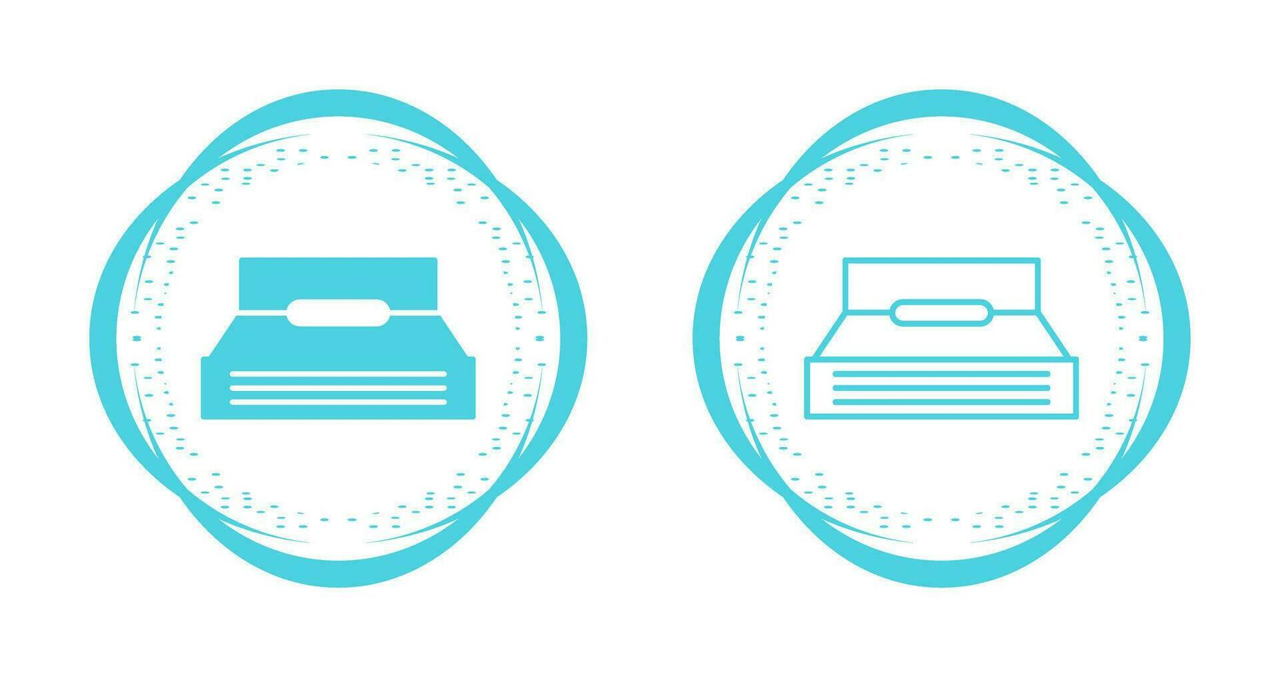 Single Bed Vector Icon