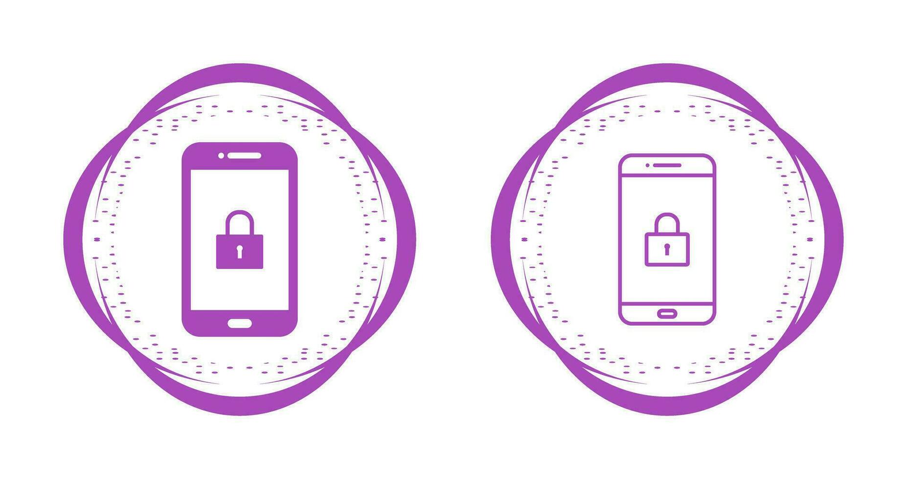 Lock Screen Vector Icon